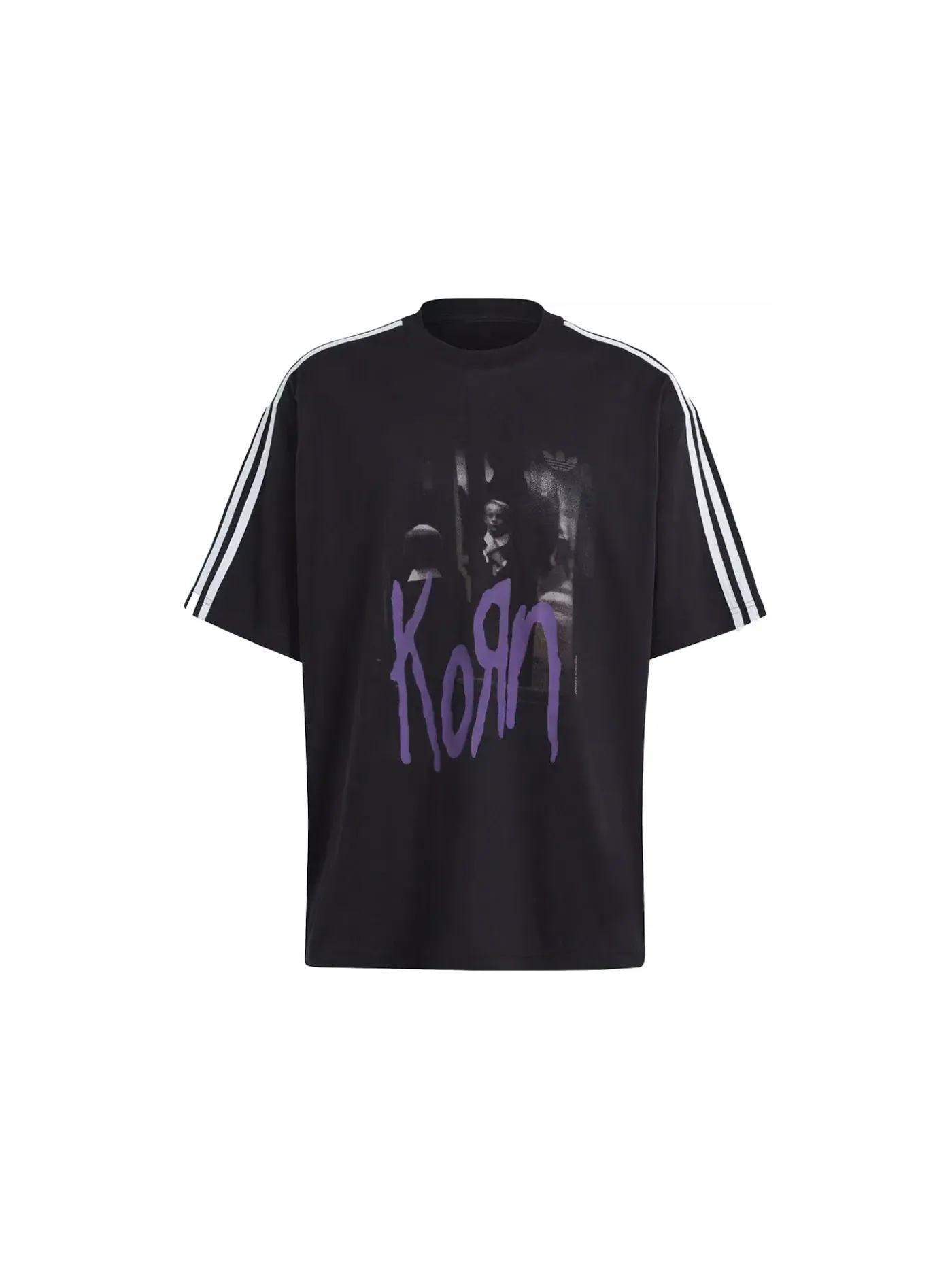 Мужская футболка с принтом Adidas x KoRn Tee Adidas — изображение 1 из 2, угольный