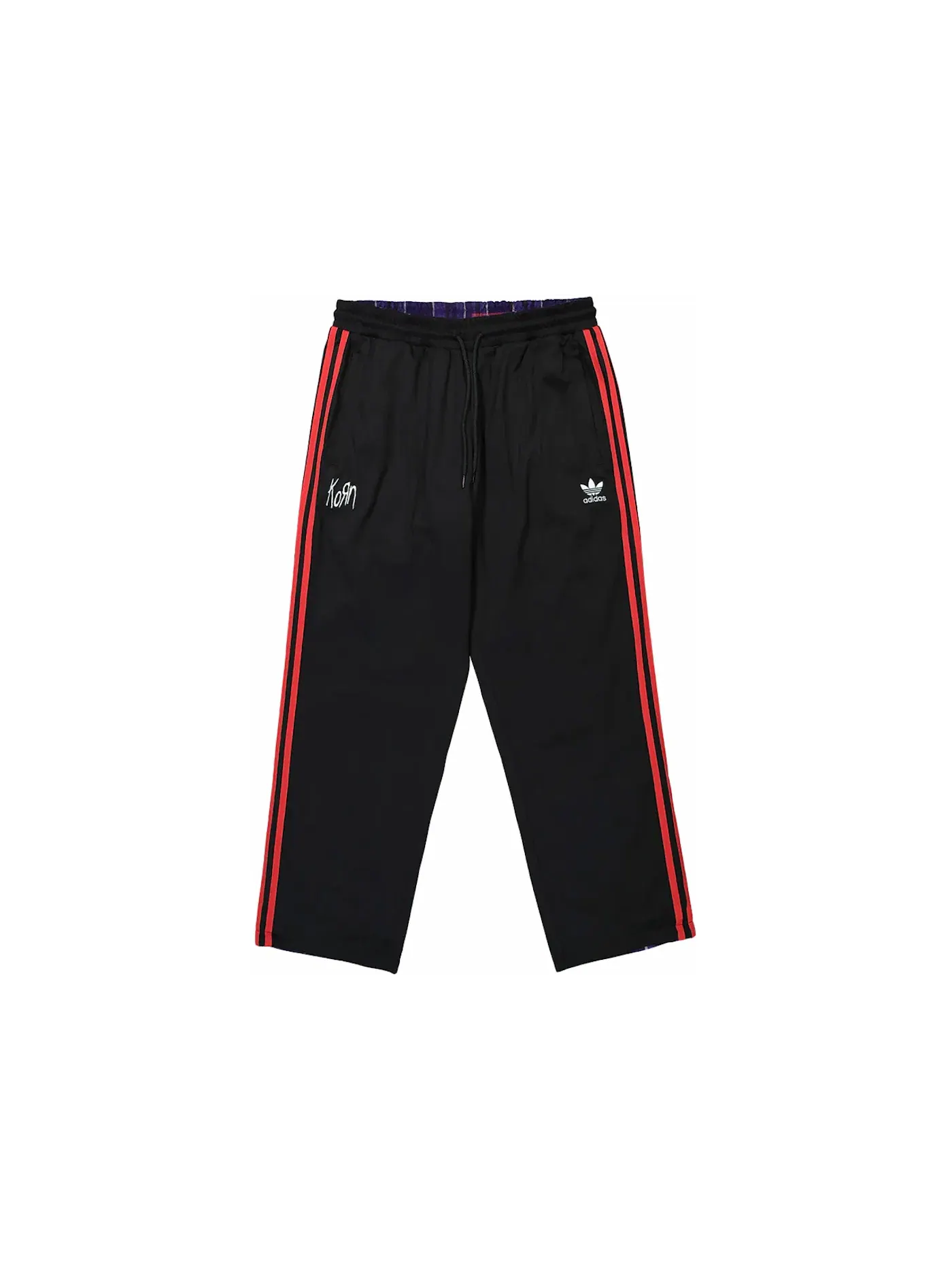 Мужские спортивные штаны с принтом Track Pant Adidas — изображение 1 из 3, черный