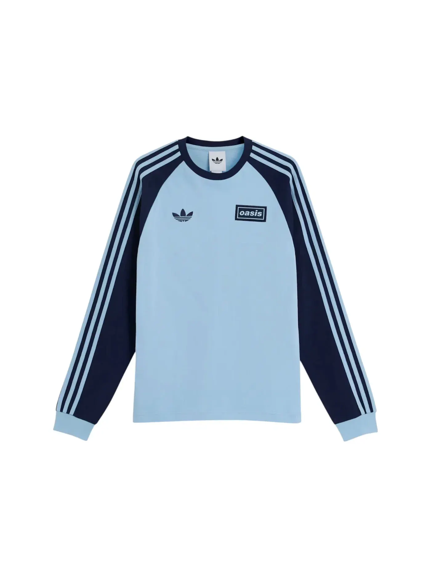 Мужская футболка с длинным рукавом Tee Adidas — изображение 1 из 2, прозрачный индиго