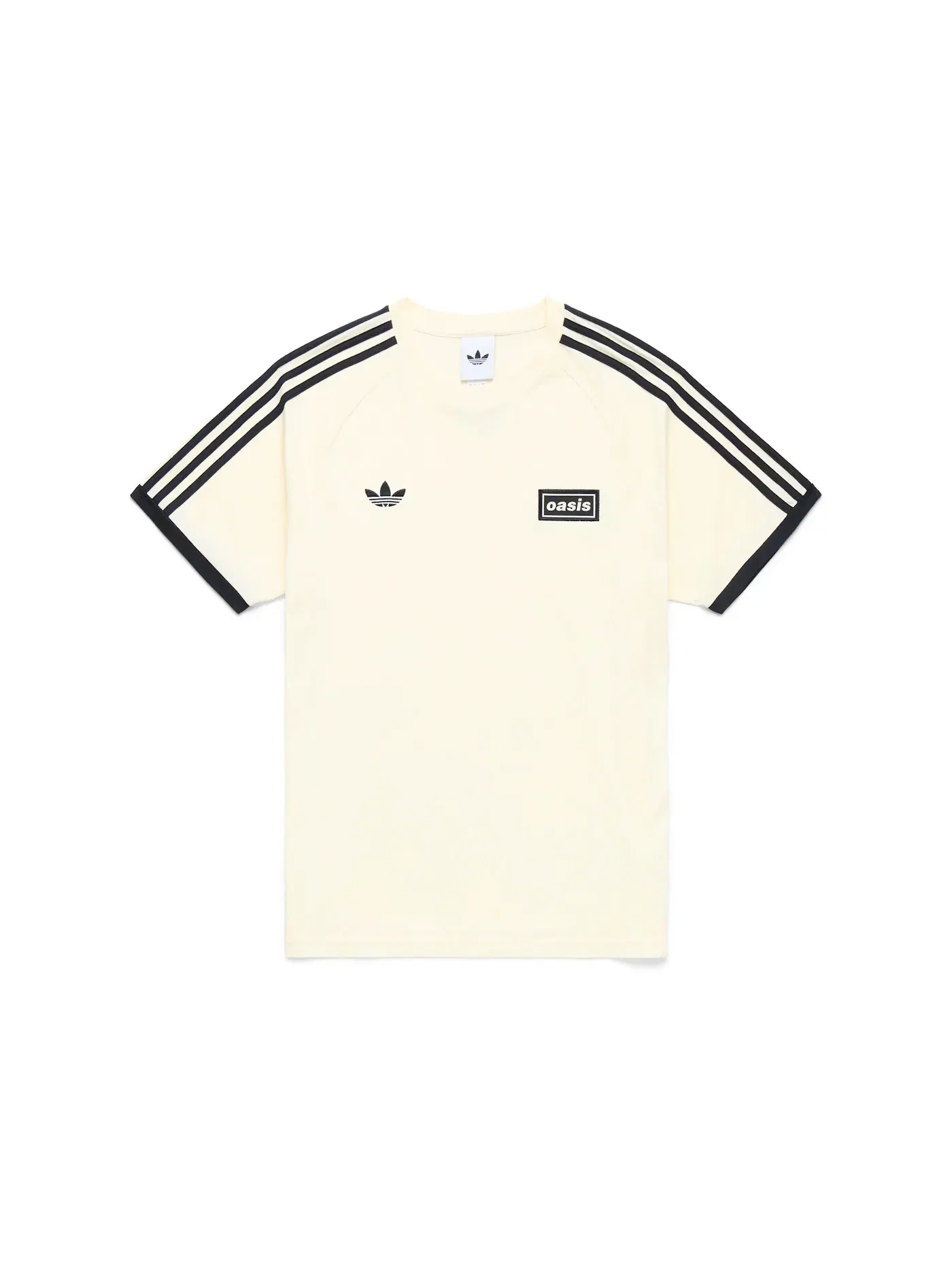 Мужская футболка с принтом T-Shirt Adidas — изображение 1 из 6, кремовый белый