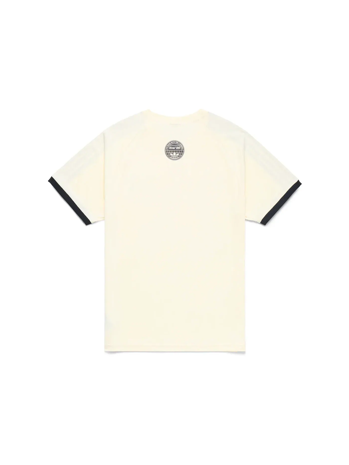 Мужская футболка с принтом T-Shirt Adidas — изображение 2 из 6, кремовый белый