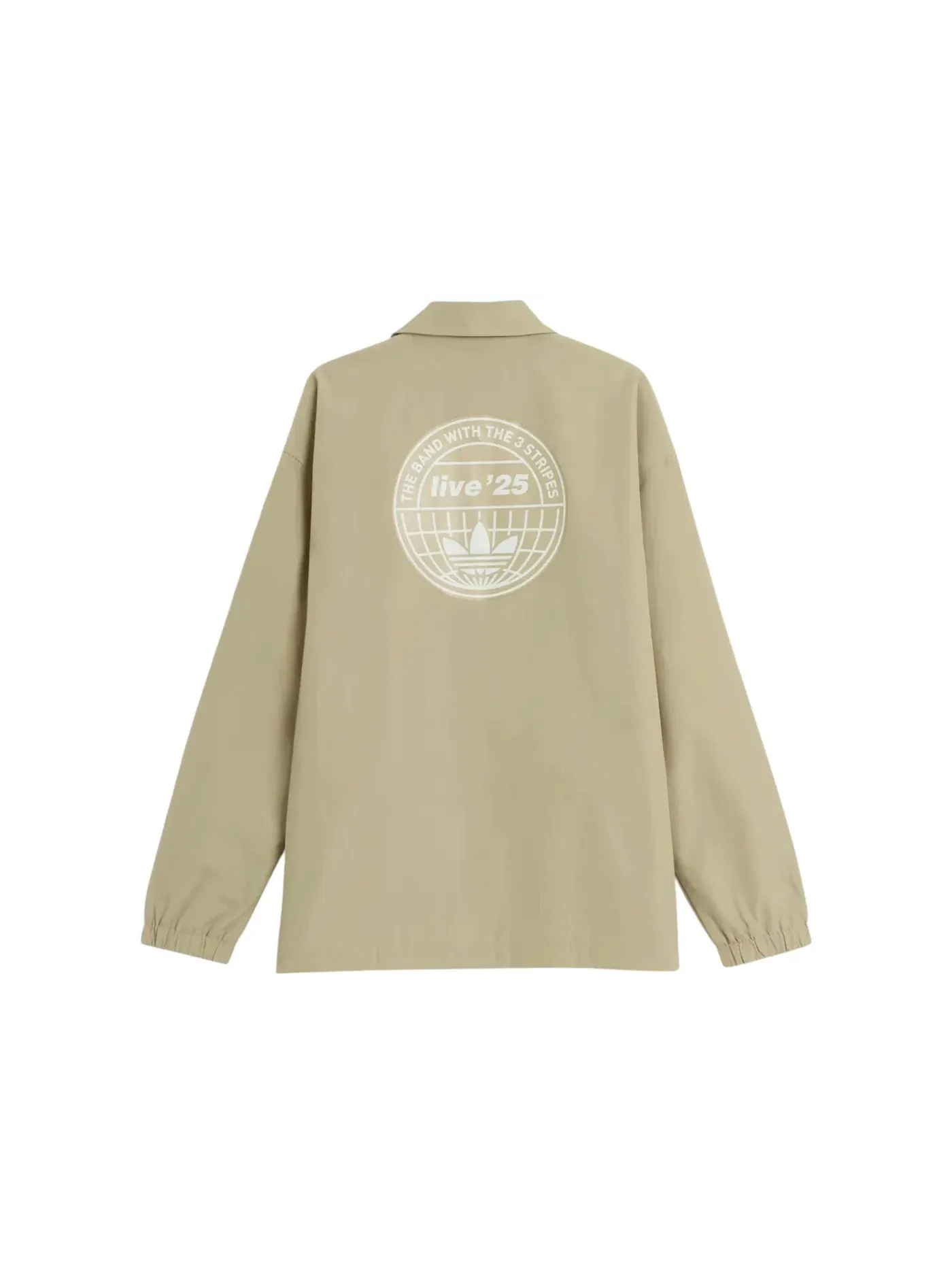 Мужская куртка-бомбер с принтом Oasis Tour Adidas — изображение 2 из 2, хаки