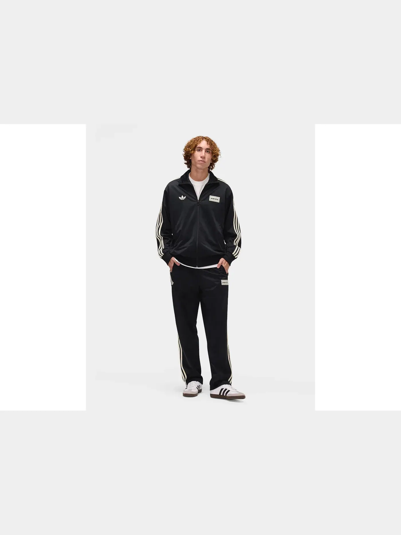 Мужская куртка с длинным рукавом Firebird Track Top Adidas — изображение 5 из 5, черный