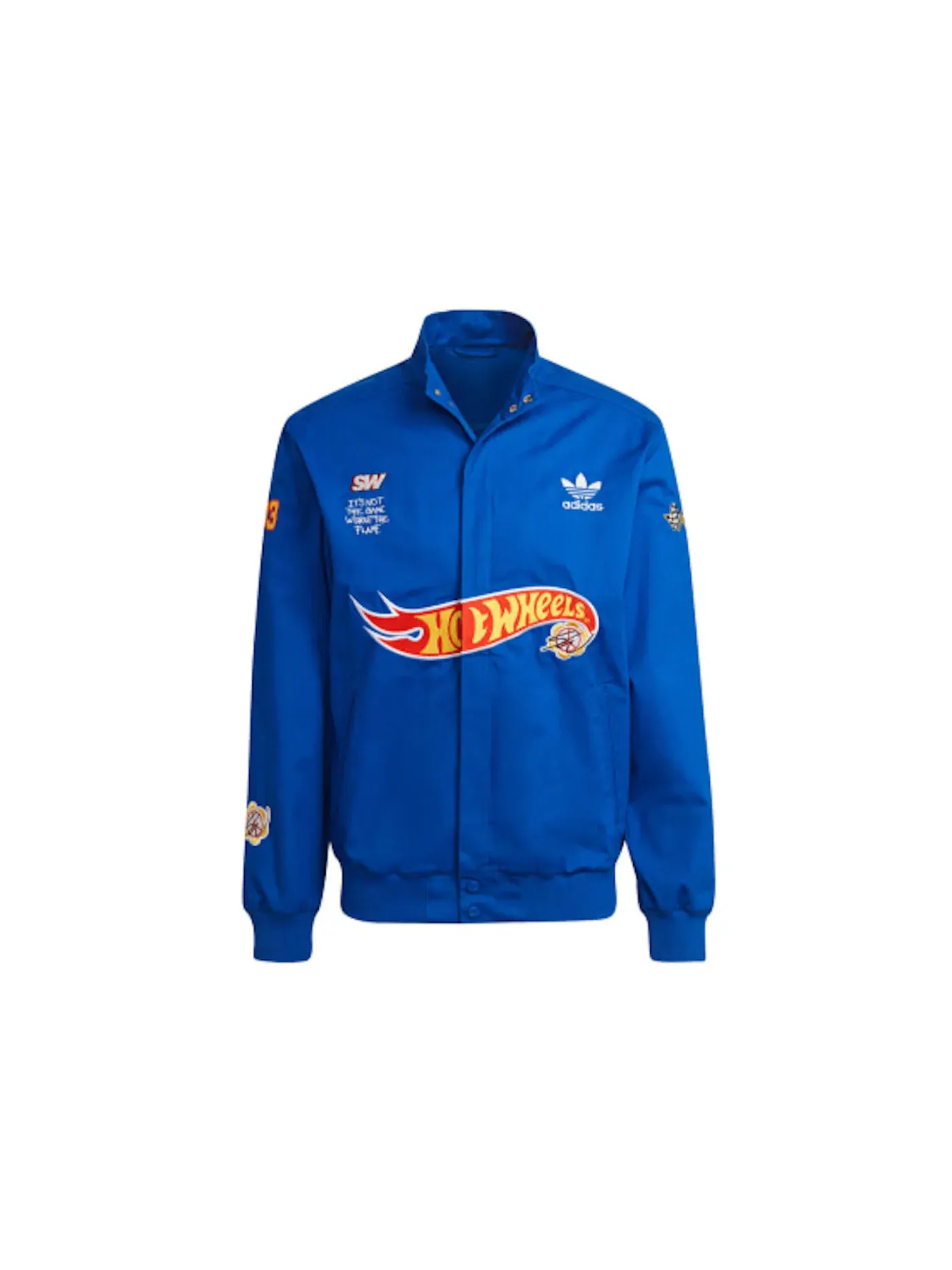 Мужская куртка с принтом Adidas x Sean Wotherspoon x Hot Wheels Race Jacket Adidas — изображение 1 из 1, синий/синий