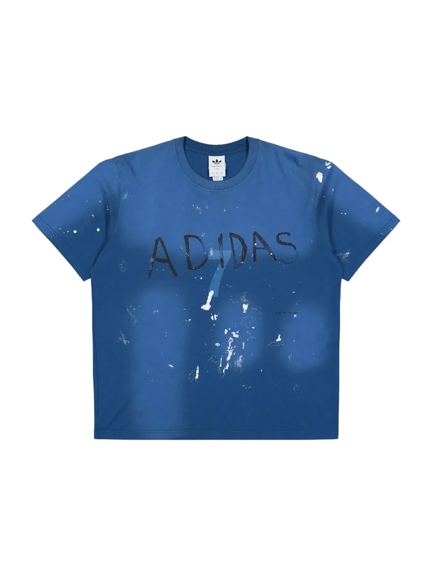 Мужская футболка с принтом Adidas x Song For The Mute 007 S/S Tee — изображение 1 из 2, синий