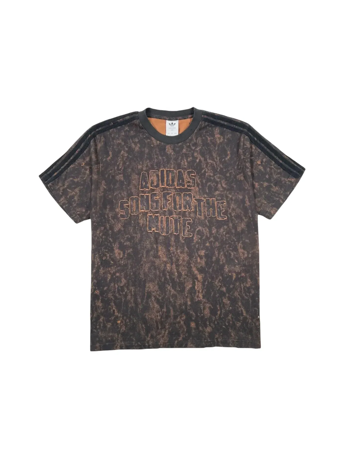 Мужская футболка с длинным рукавом Adidas x Song for the Mute ADI006 SS T-shirt — изображение 1 из 1, черный/коричневый