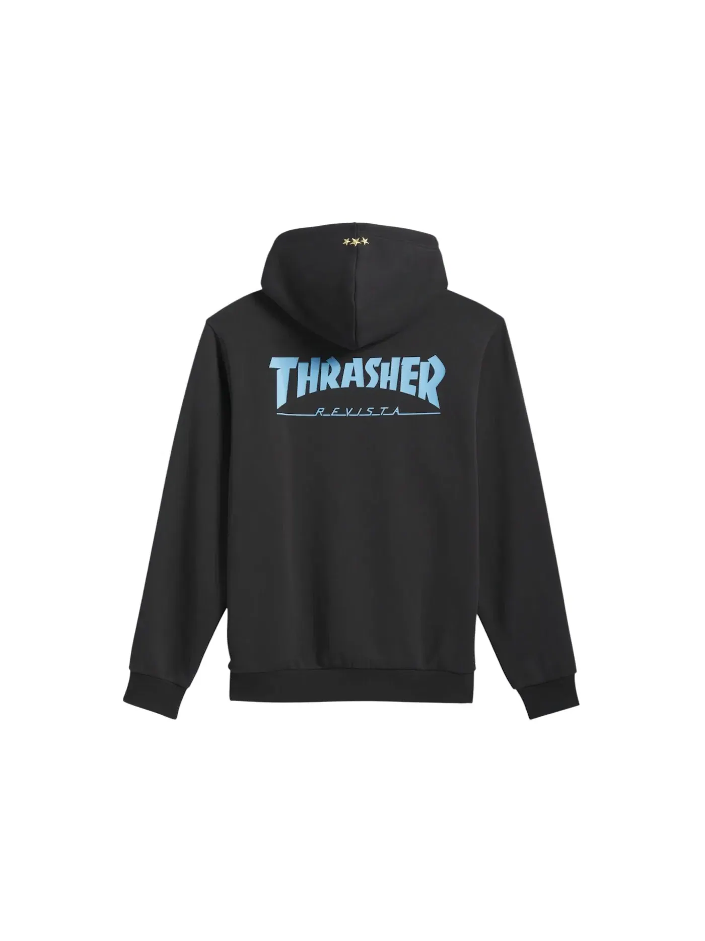 Мужская худи с принтом Adidas x Thrasher Argentina Hoodie — изображение 2 из 2, черный