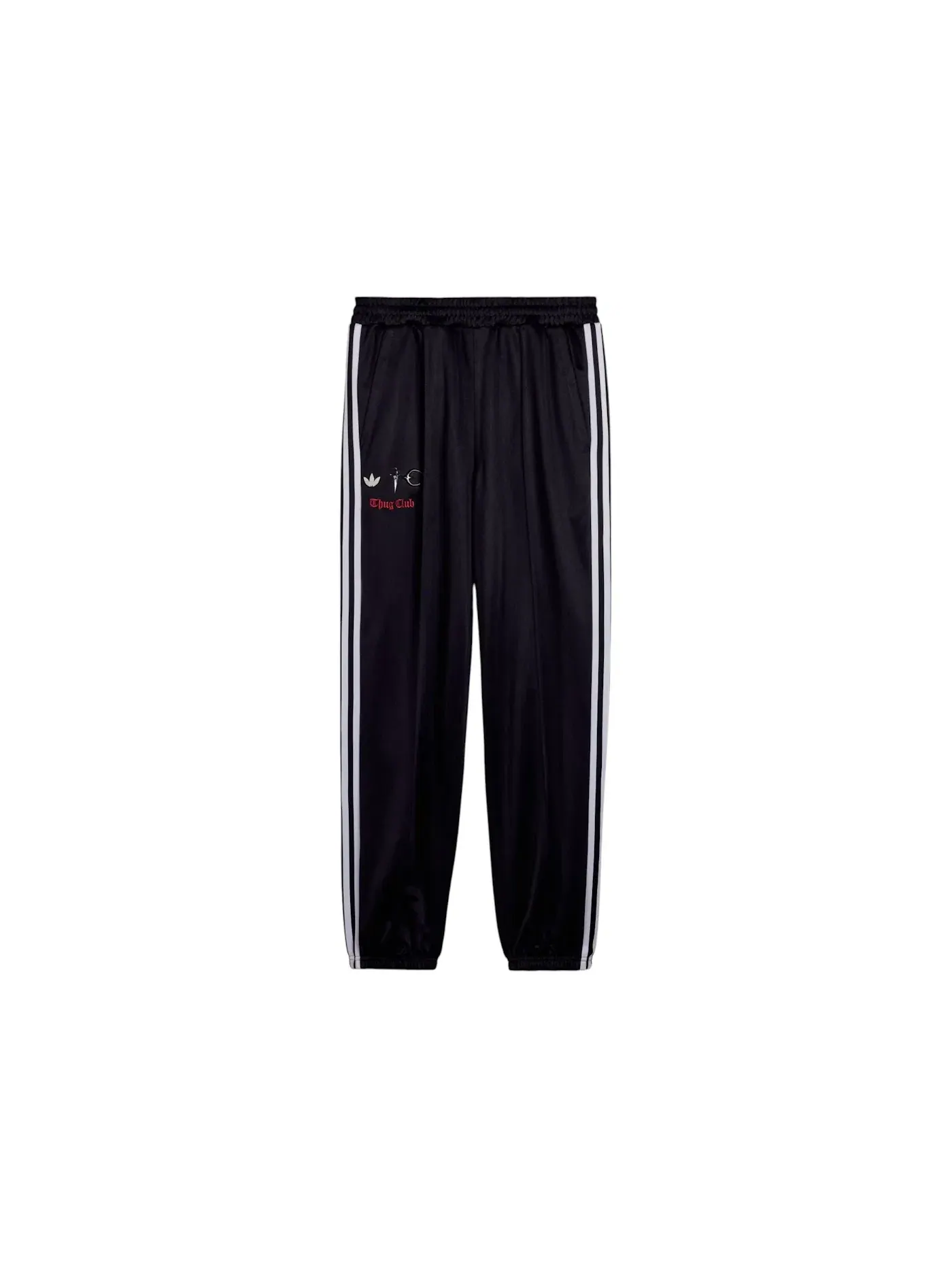 Мужские спортивные брюки с принтом Thug Club Superstar Jogger Adidas — изображение 1 из 2, черный