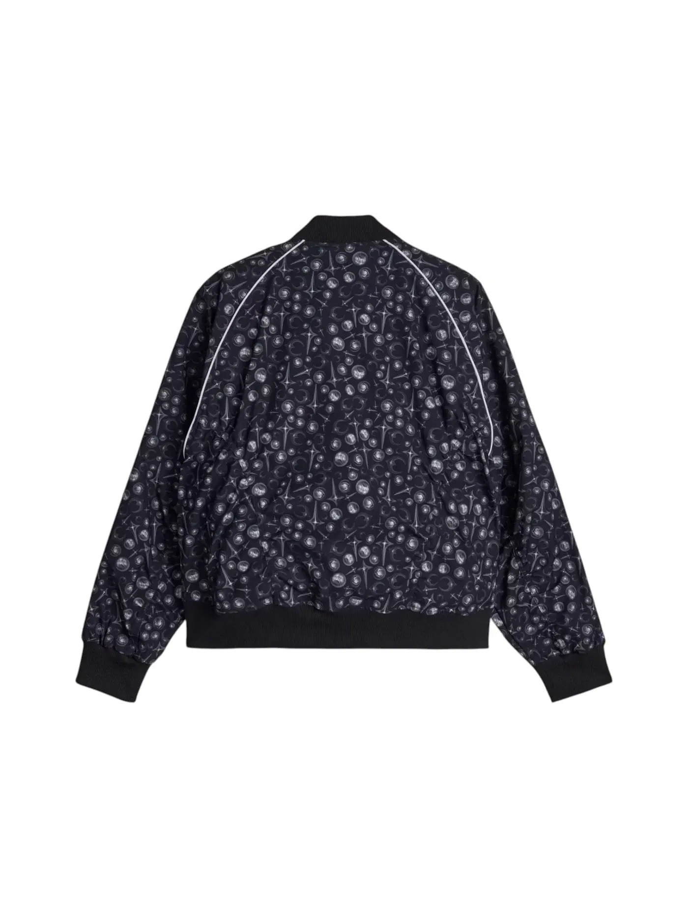 Мужская куртка с принтом Adidas x Thug Club Superstar Jacket Adidas — изображение 2 из 2, черный/белый