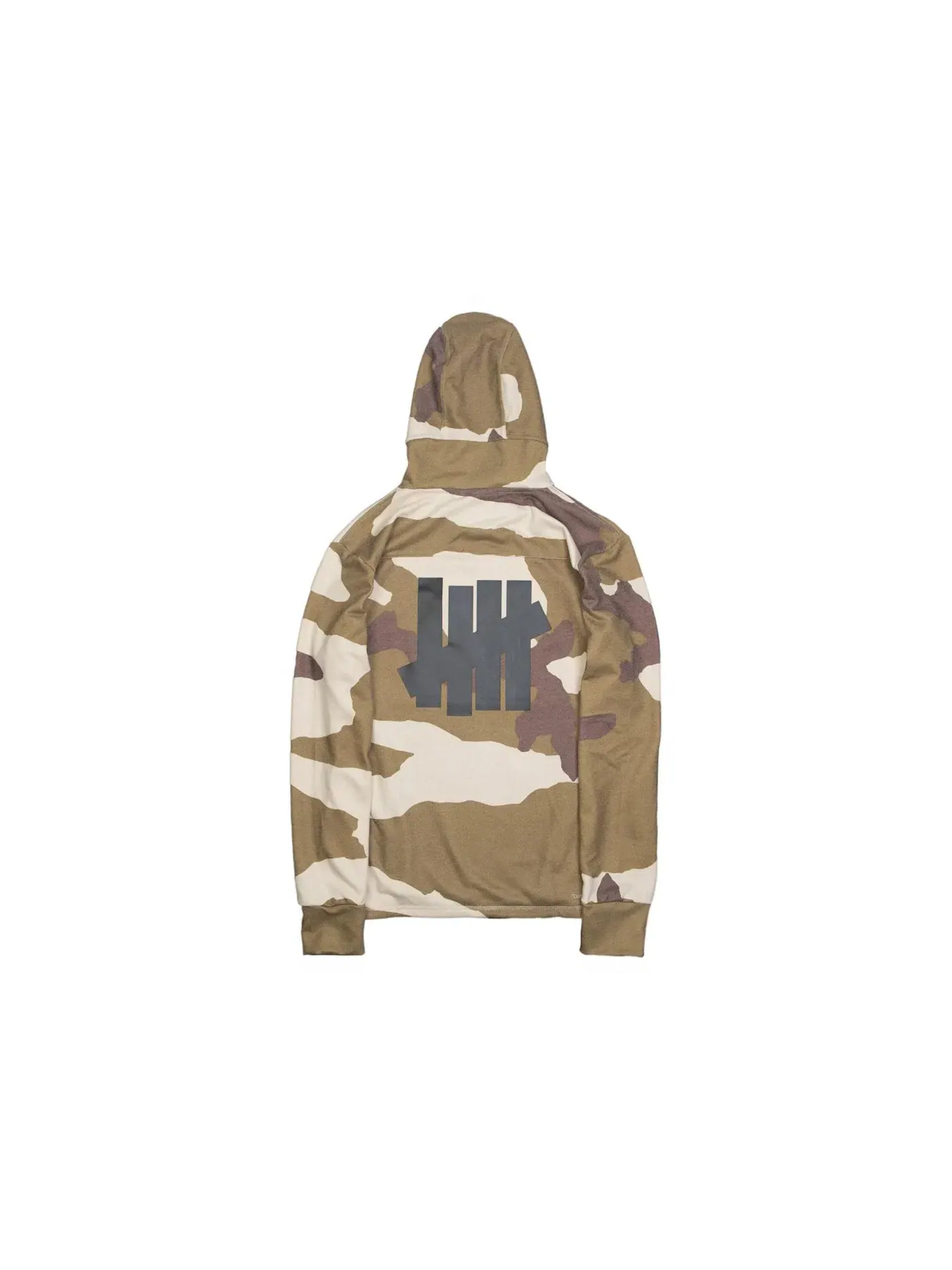 Мужская худи с принтом Running Tech Hoodie Adidas, Desert Camo — изображение 2 из 2