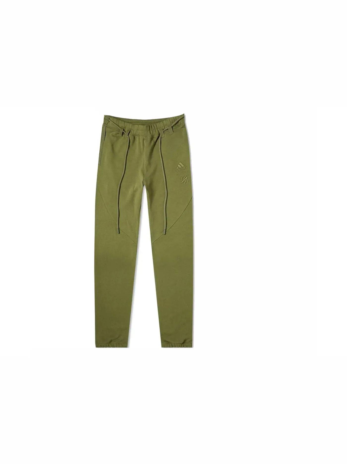 Мужские спортивные штаны карго с принтом Sweatpants Adidas — изображение 1 из 2, оливковый/оливковый