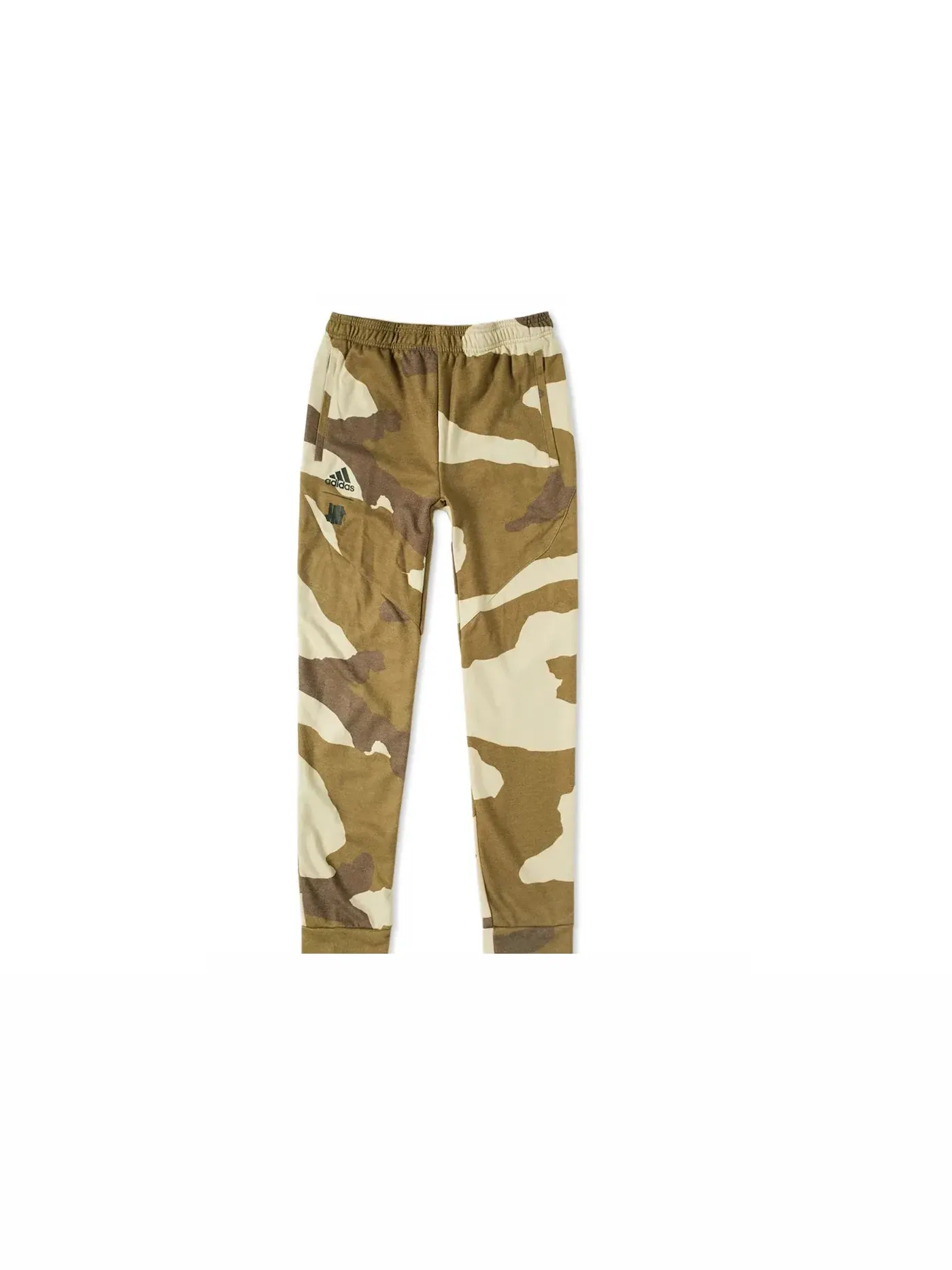 Мужские спортивные штаны с камуфляжным принтом Adidas x Undefeated Sweatpants Desert Camo, Desert Camo — изображение 1 из 1