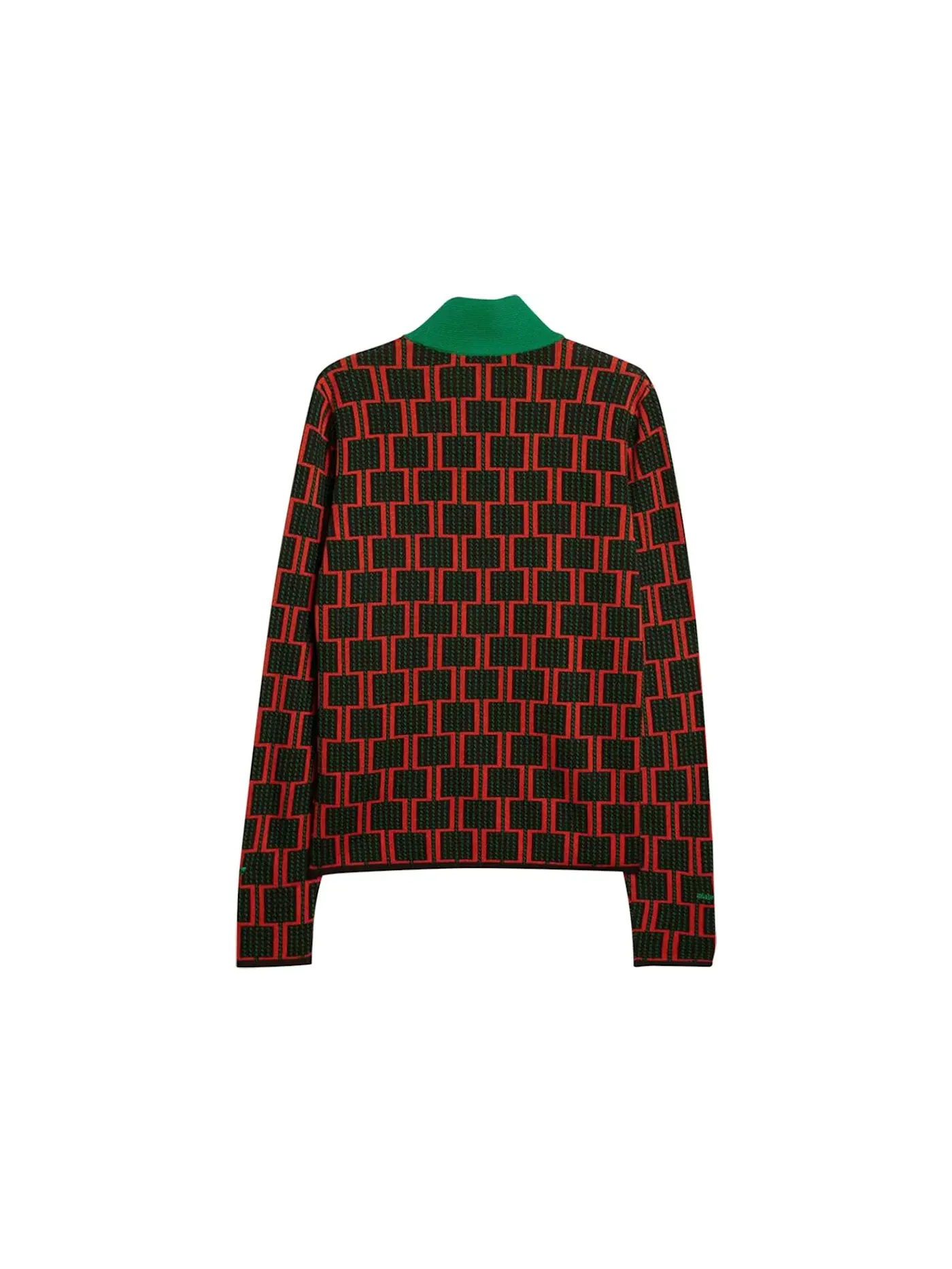 Мужской свитер с принтом Adidas x Wales Bonner Knit Shirt — изображение 2 из 2, мульти