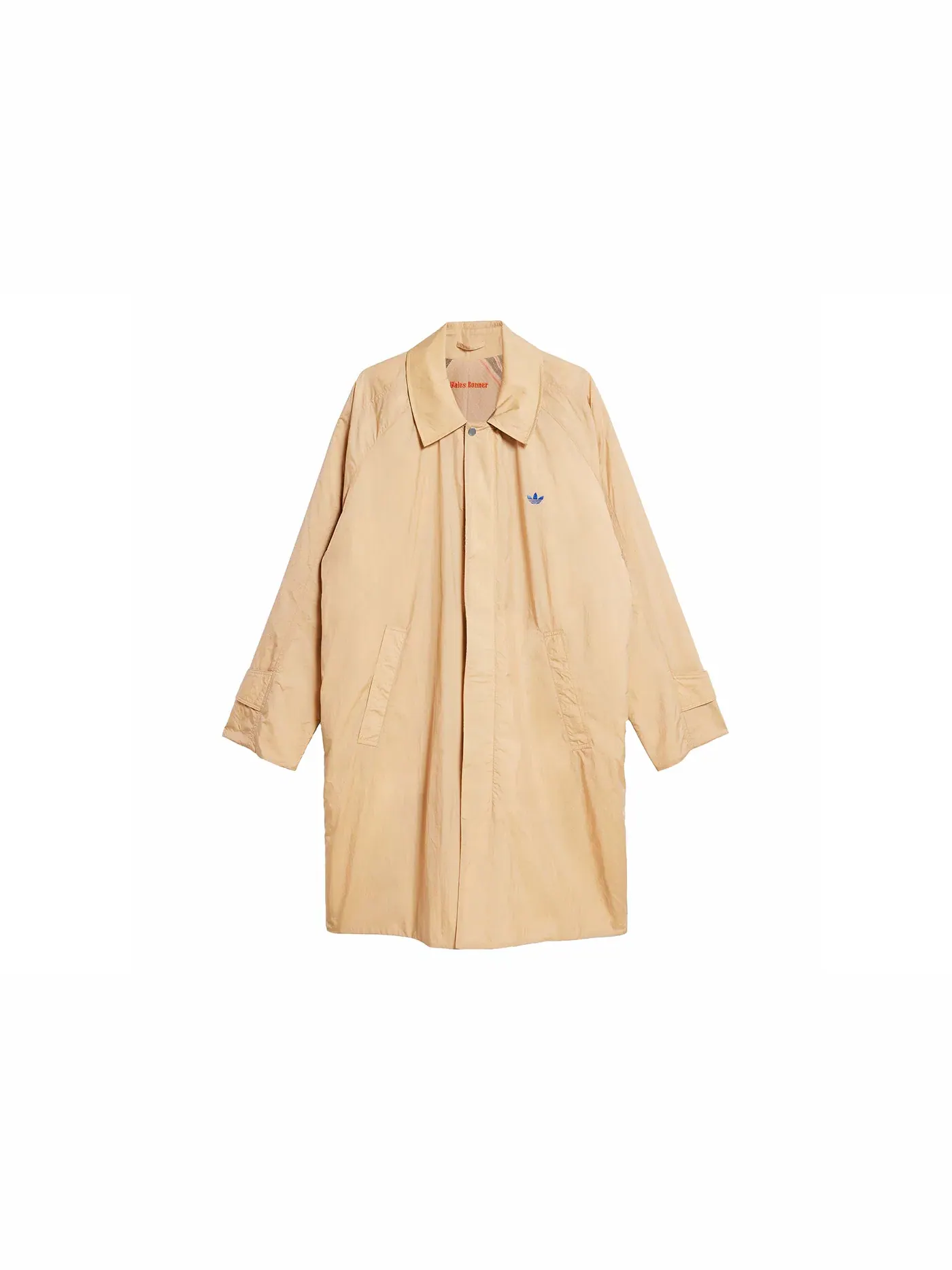Унисекс куртка двусторонняя Reversible Mac Jacket Adidas — изображение 1 из 1, бежевый
