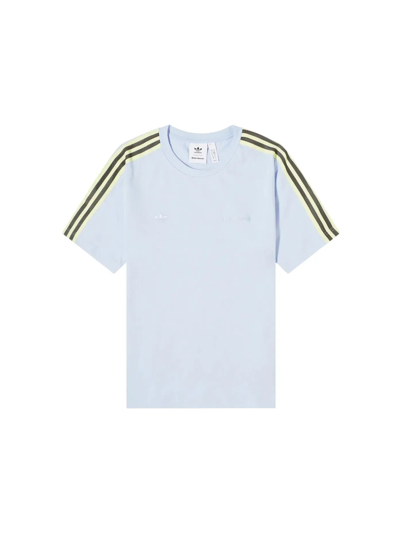 Мужская футболка с принтом Adidas x Wales Bonner Set-In T-Shirt Adidas — изображение 1 из 1, синий