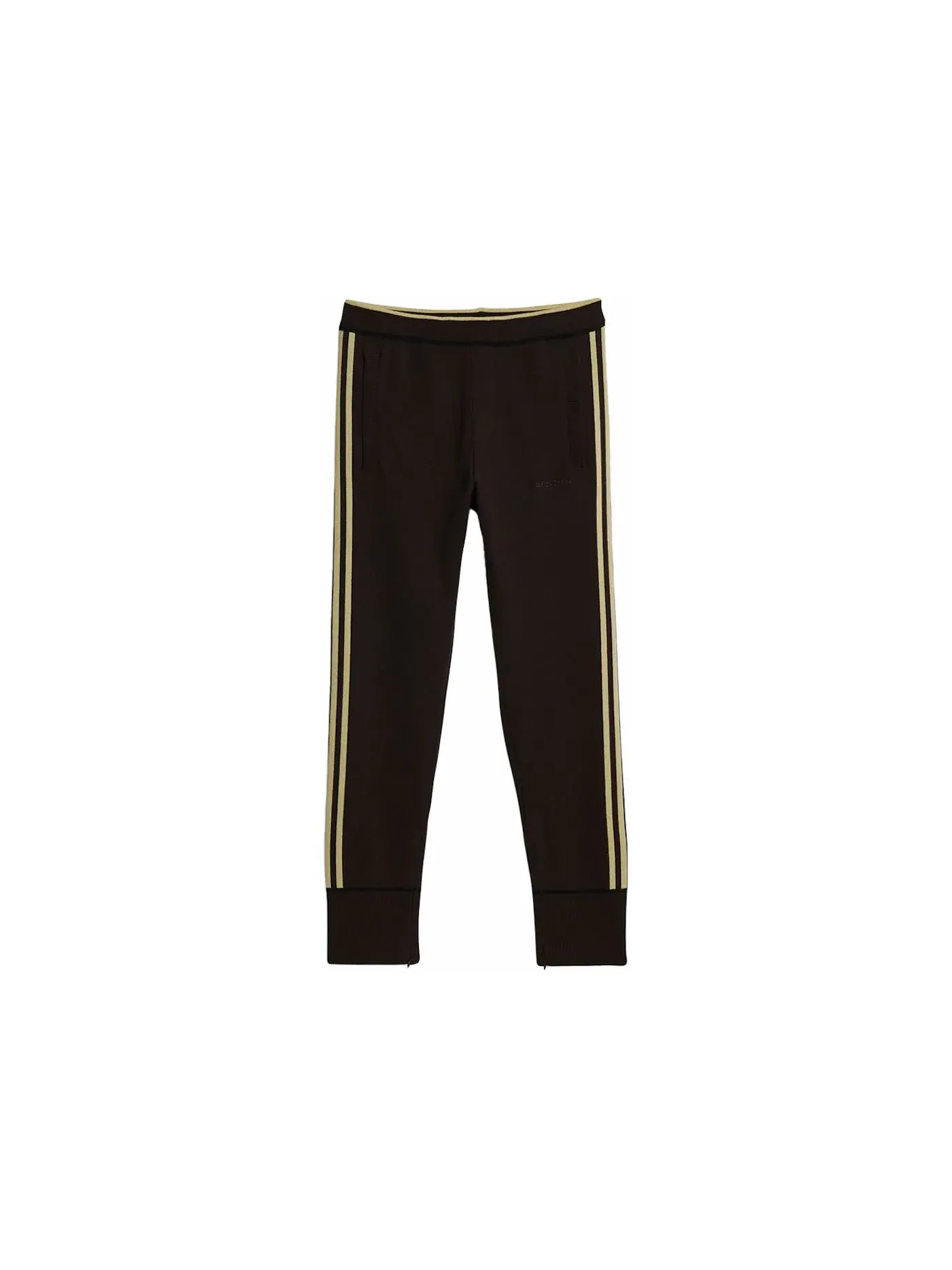 Мужские брюки трикотажные Adidas x Wales Bonner Statement Knit Pants — изображение 1 из 2, коричневый