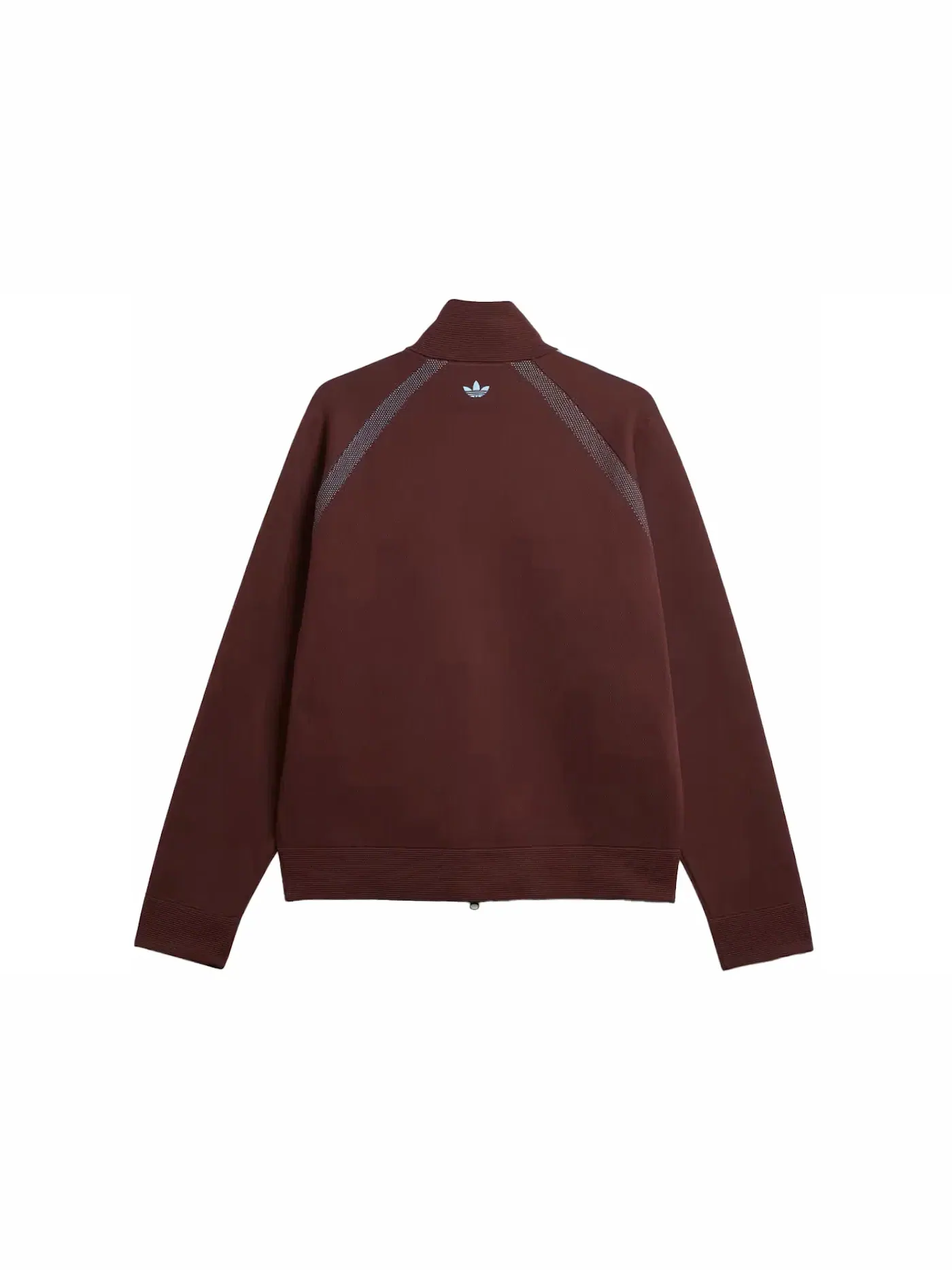 Мужская куртка с длинным рукавом Adidas x Wales Bonner Statement Knit Track Top — изображение 2 из 2, коричневый