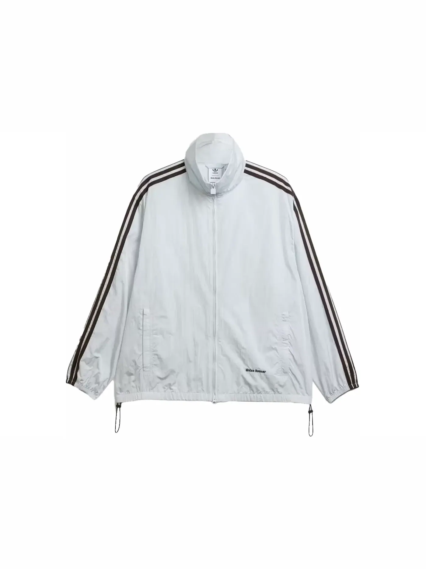Мужская куртка с принтом Adidas x Wales Bonner Statement Nylon Track Top — изображение 1 из 2, синий