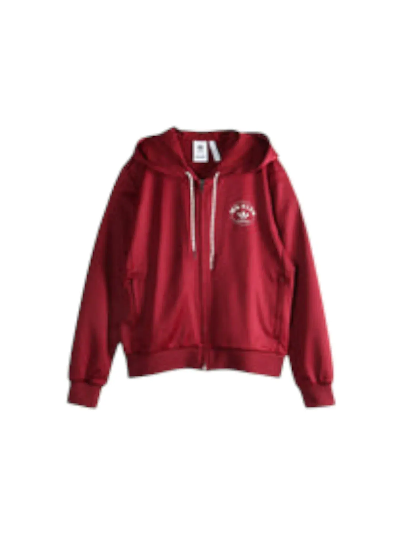 Унисекс худи с длинным рукавом Adidas x Wales Bonner Track Hoodie — изображение 1 из 1, розовый