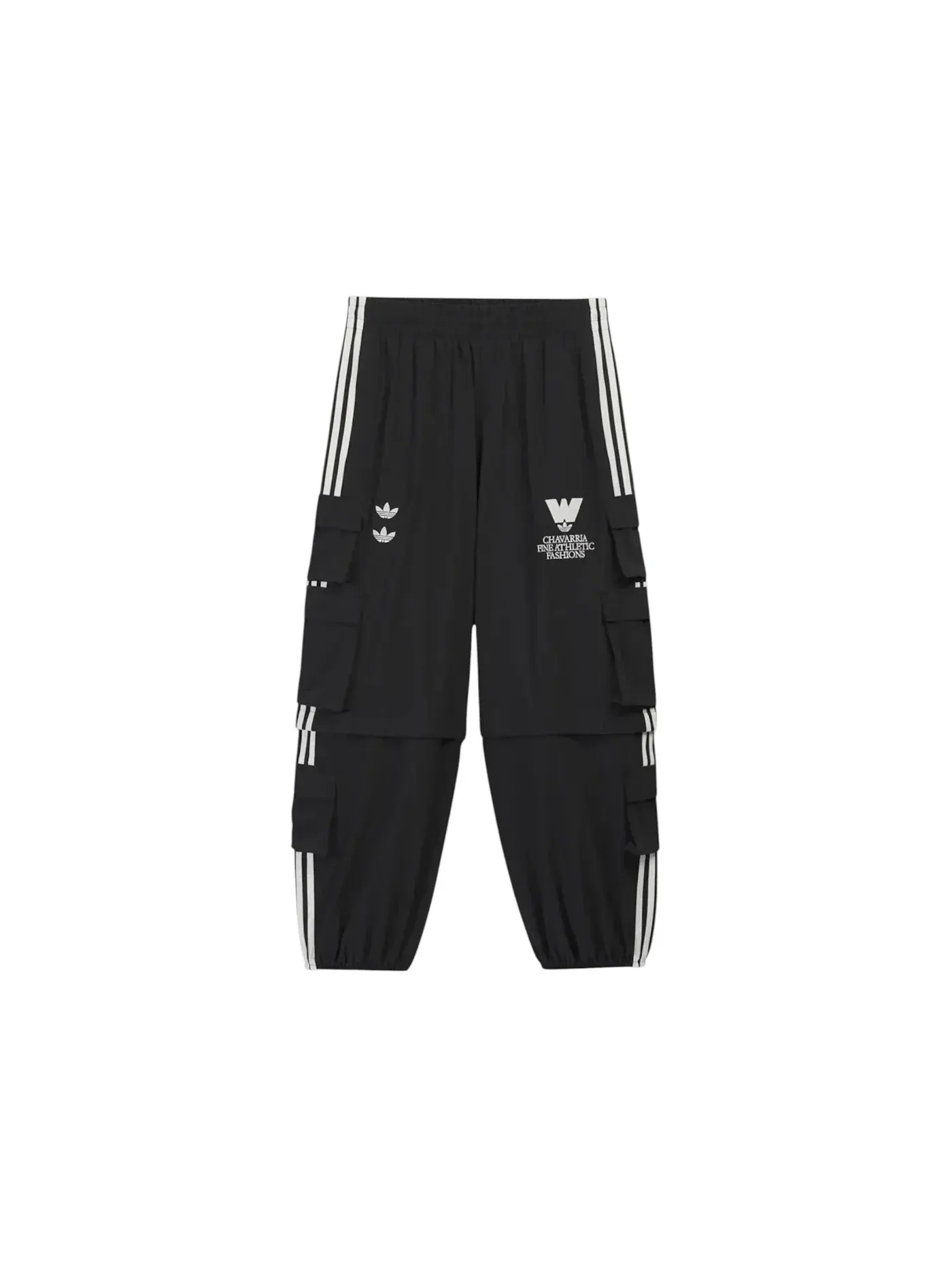 Мужские спортивные брюки с утилитарным дизайном Adidas x Willy Chavarria — изображение 1 из 2, черный