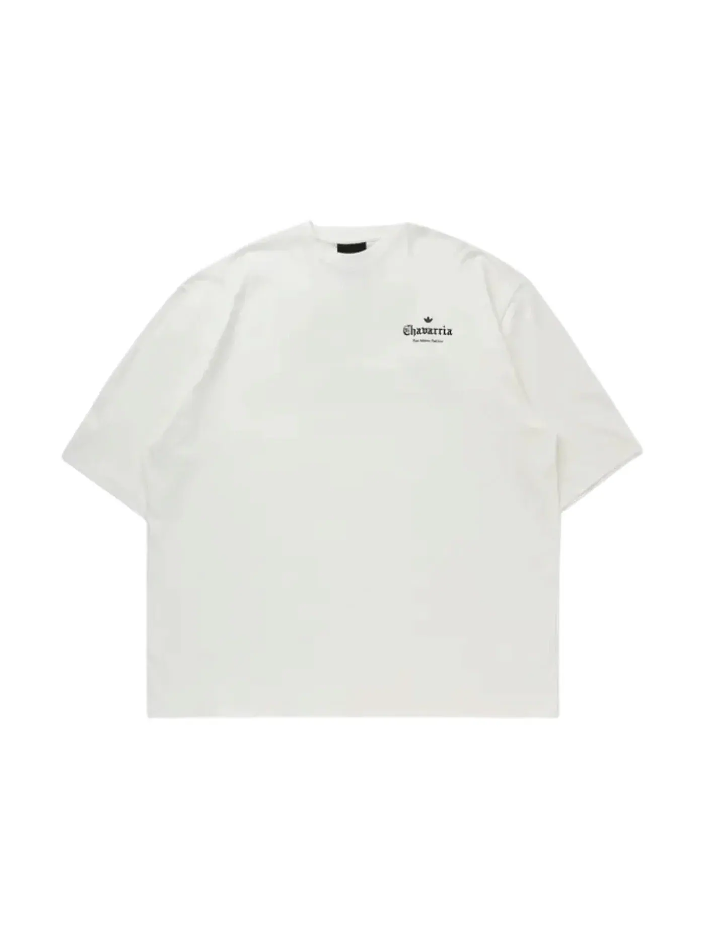 Футболка с принтом Willy Chavarria Logo S/S Tee Adidas — изображение 1 из 1, белый