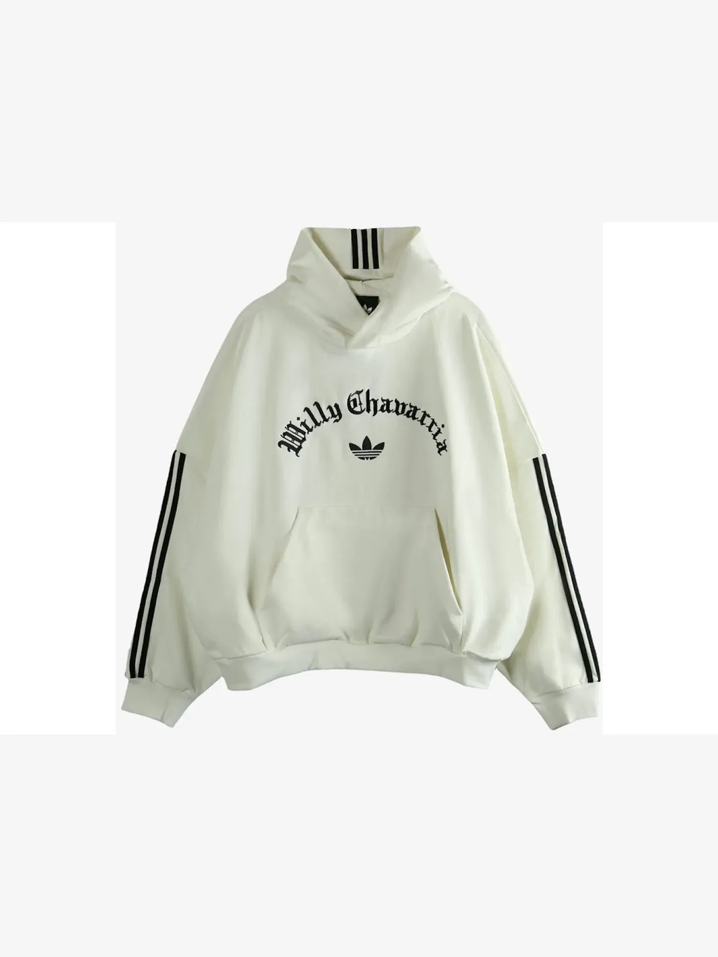 Худи unisex Adidas x Willy Chavarria Merch Hoodie — изображение 1 из 1, белый