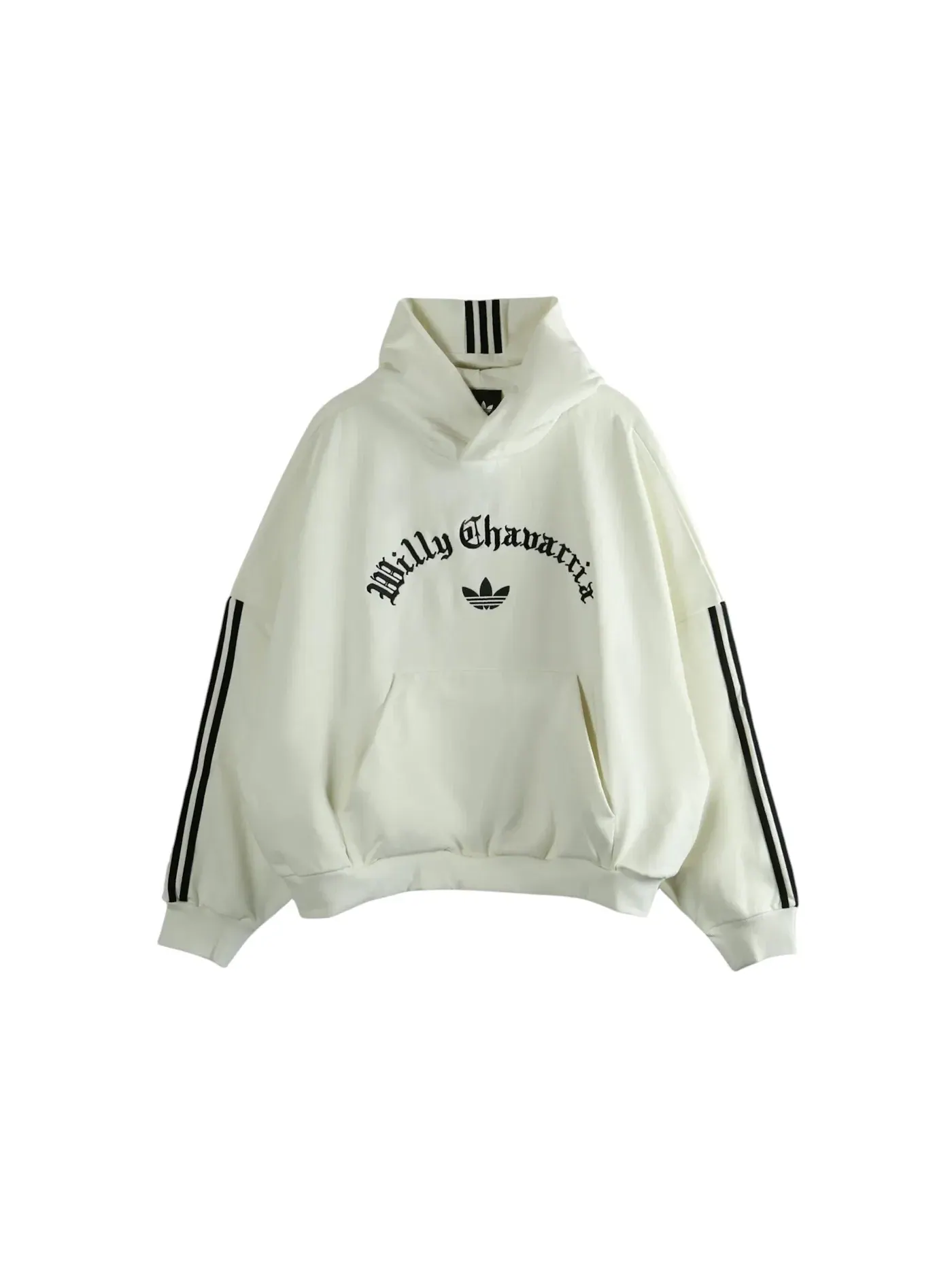 Женская худи Oversized Adidas x Willy Chavarria Merch — изображение 1 из 1, белый