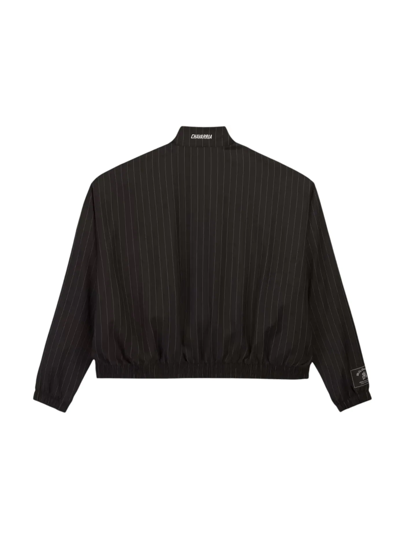 Мужская куртка с принтом Adidas x Willy Chavarria Pinstripe Track Jacket — изображение 2 из 2, черный/белый