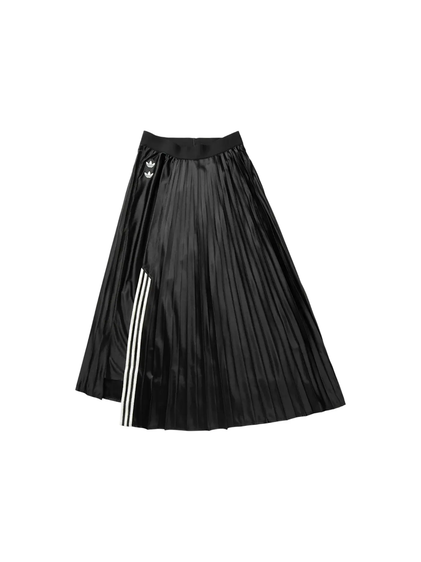 Женская плиссированная юбка Adidas x Willy Chavarria Skirt — изображение 1 из 1, черный