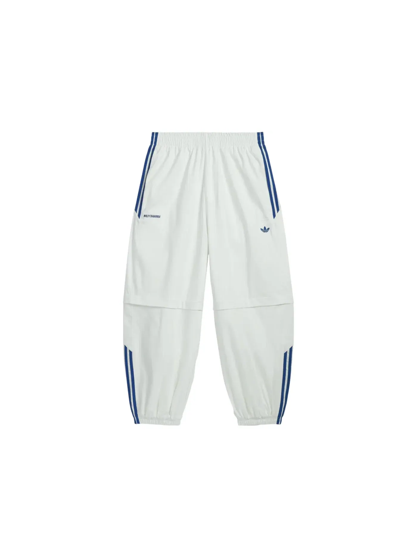 Мужские брюки из поплина Adidas x Willy Chavarria Poplin Track Pant — изображение 1 из 2, белый