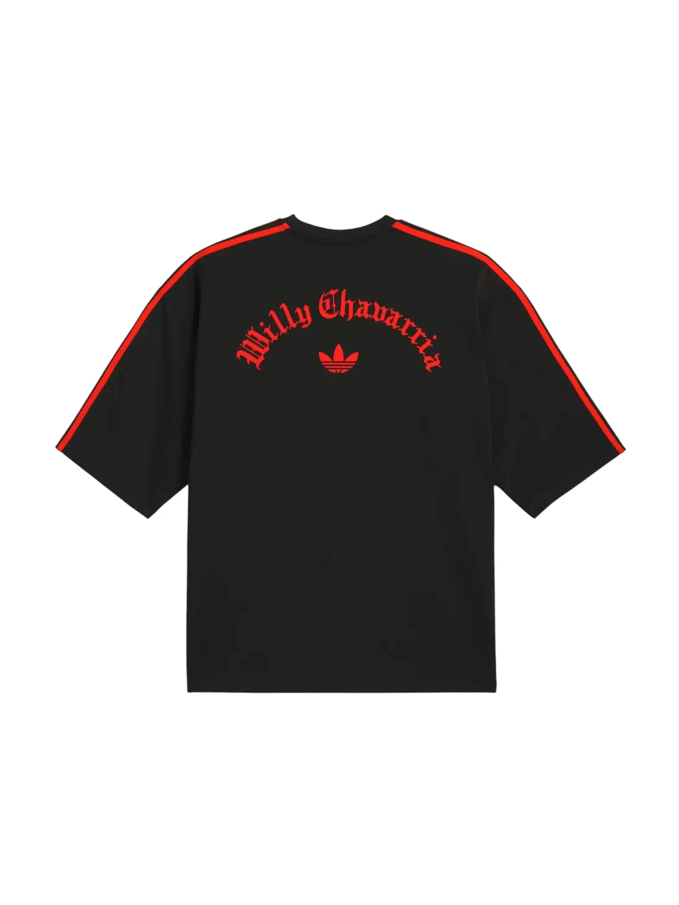 Мужская футболка с принтом Adidas x Willy Chavarria Signature Tee — изображение 1 из 2, черный