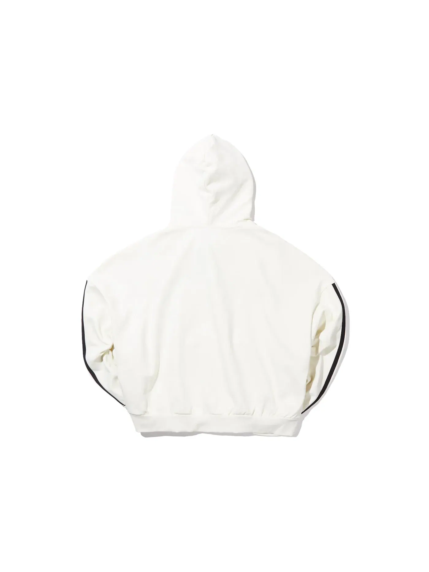 Мужская худи с флисом Adidas x Willy Chavarria WC Fleece Hoodie — изображение 2 из 2, белый/черный