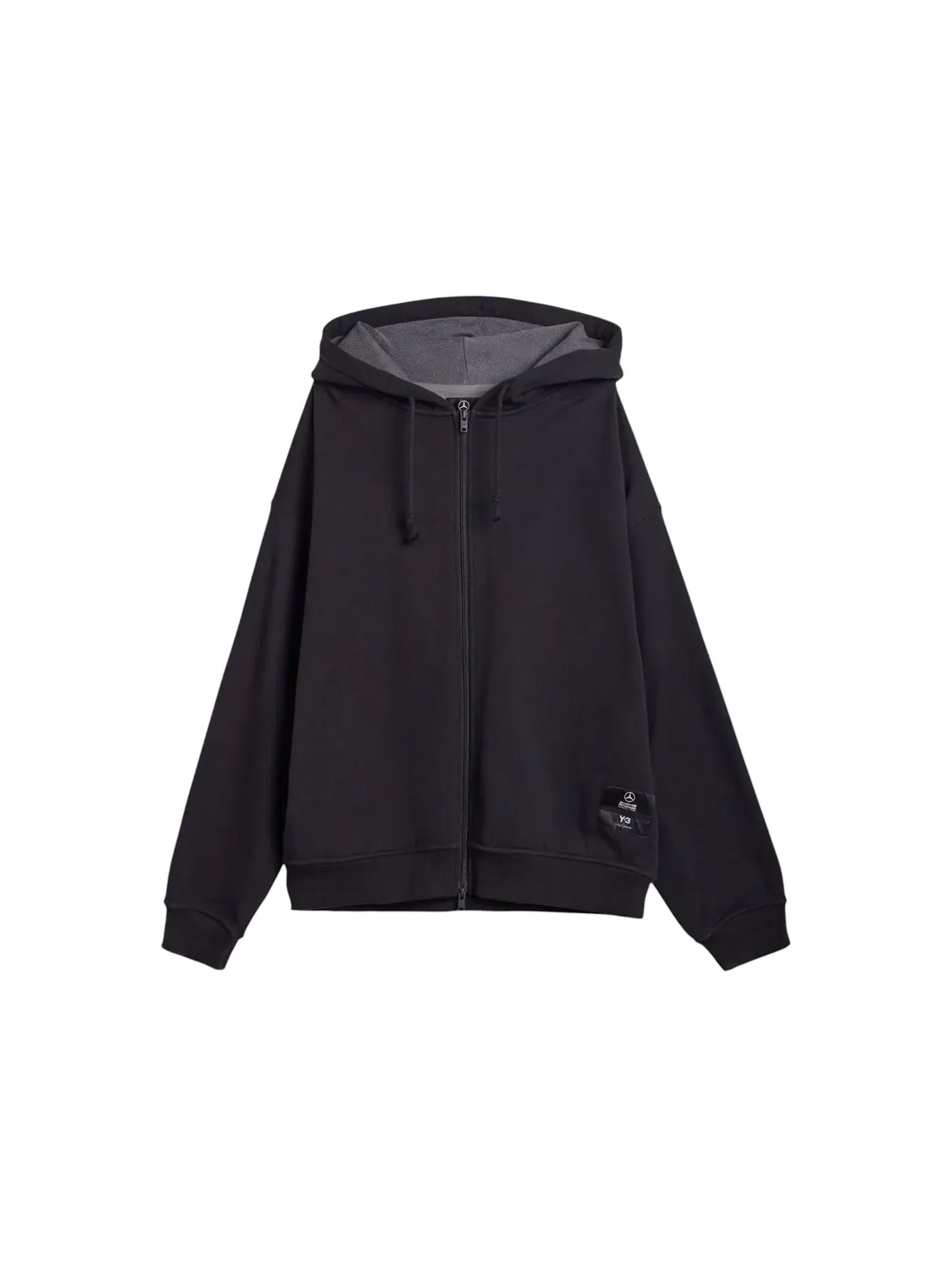 Мужская худи с молнией Adidas x Y-3 Mercedes Amg Petronas Formula 1 Team Zip Hoodie — изображение 1 из 2, черный