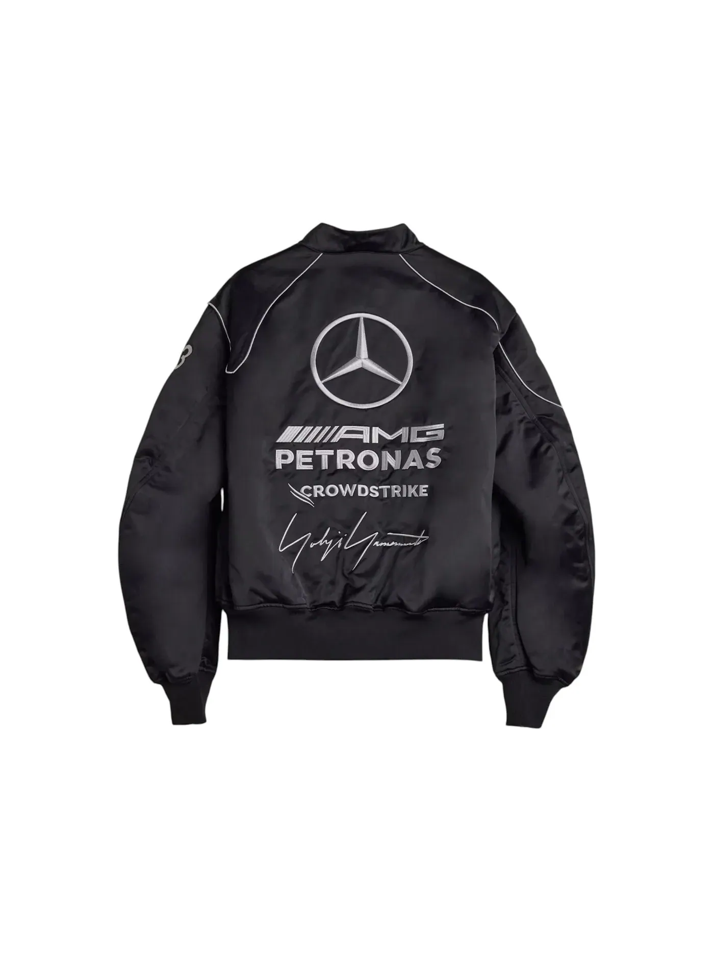 Мужская куртка Y-3 Mercedes AMG Petronas Formula 1 Team Adidas — изображение 2 из 2, черный