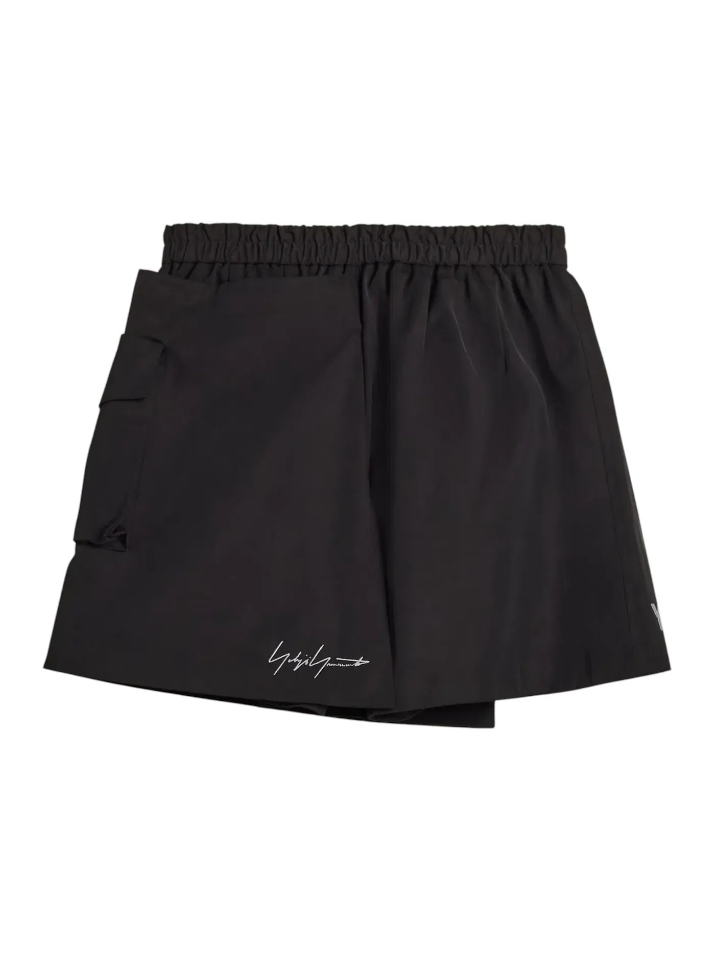 Женская юбка-шорты Y-3 Mercedes Amg Petronas Formula 1 Team Short Skort от Adidas — изображение 2 из 2, черный