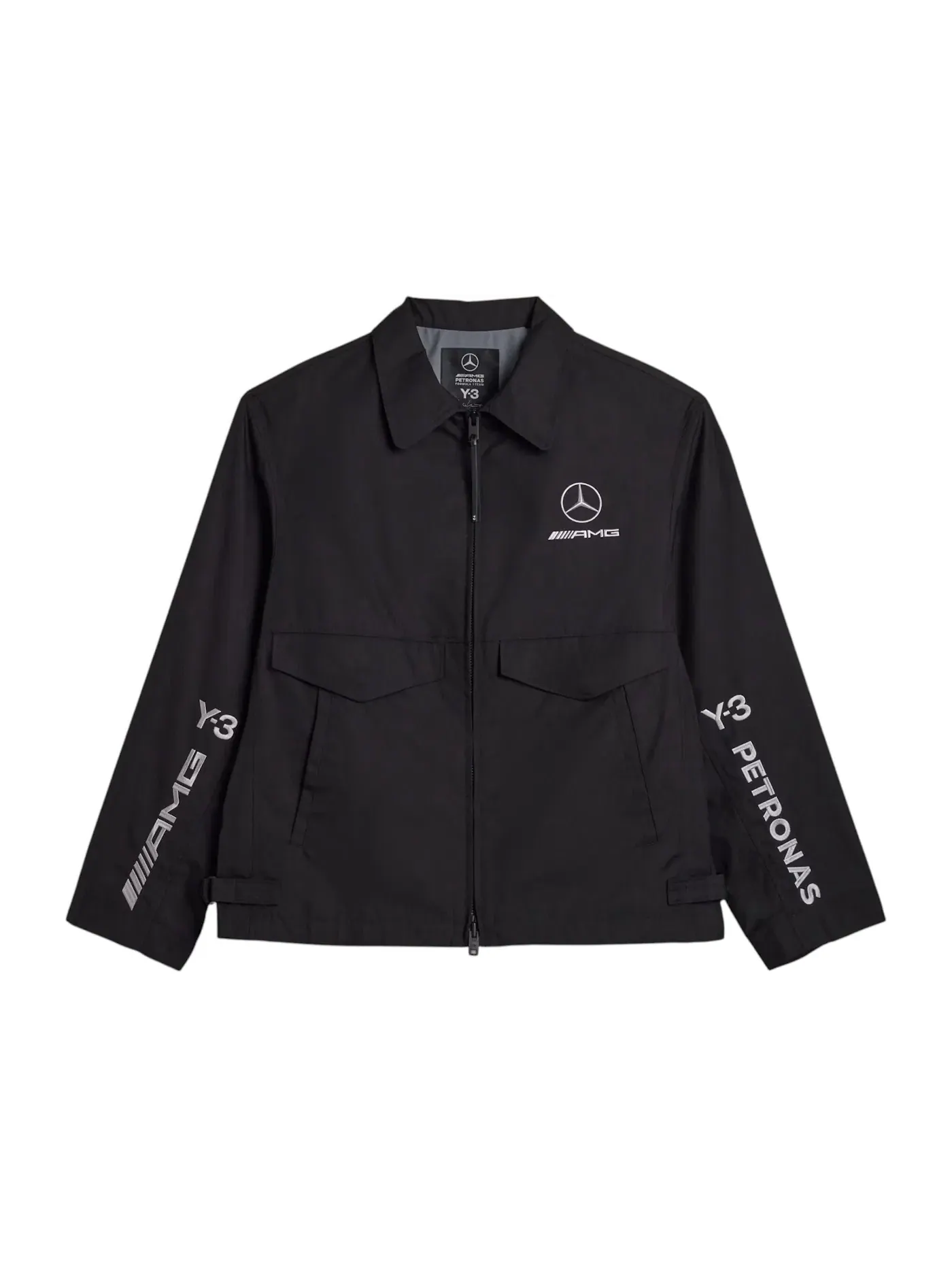 Мужская куртка Y-3 Mercedes Wolf Jacket Adidas — изображение 1 из 2, черный