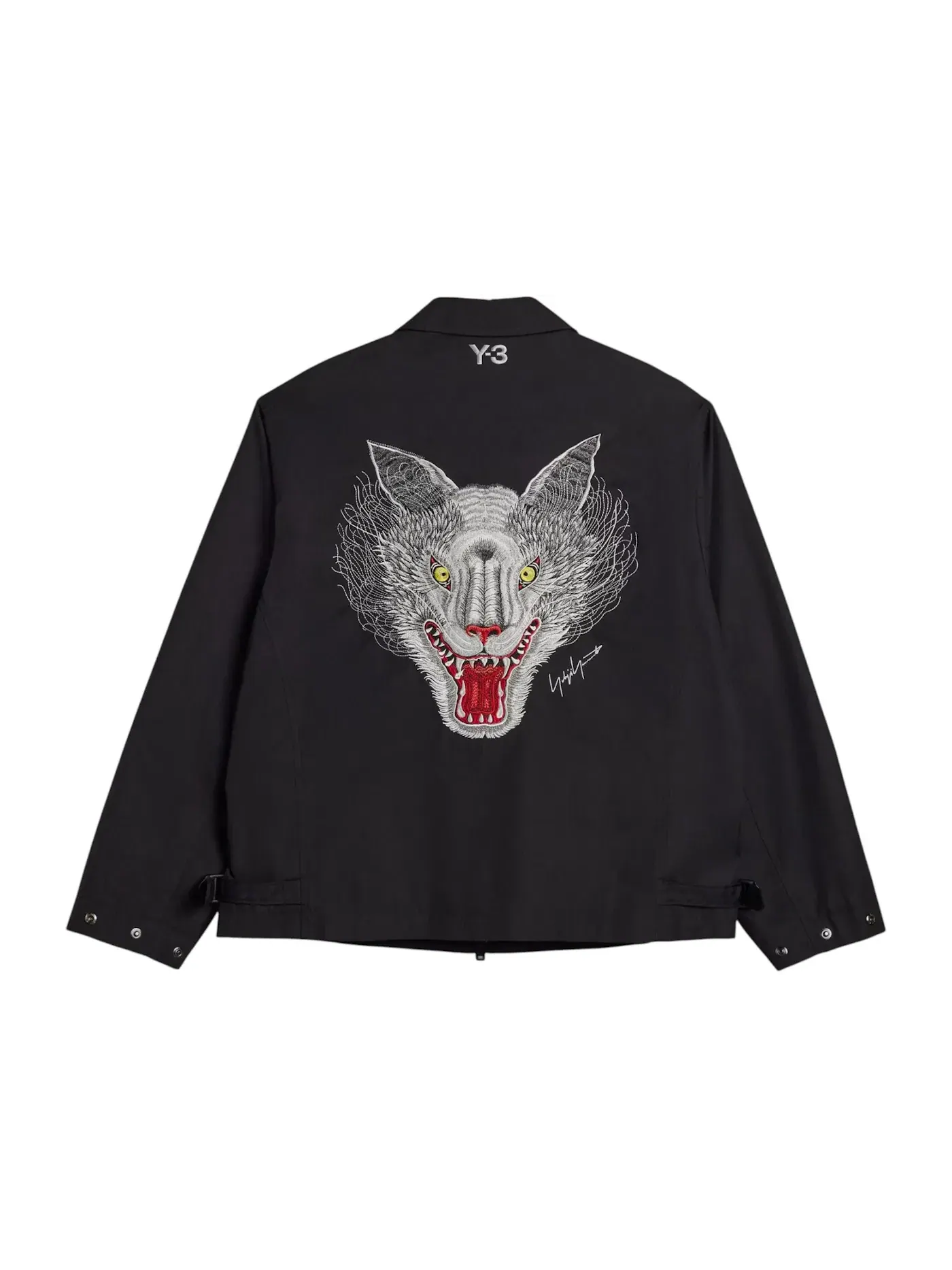 Мужская куртка Y-3 Mercedes Wolf Jacket Adidas — изображение 2 из 2, черный