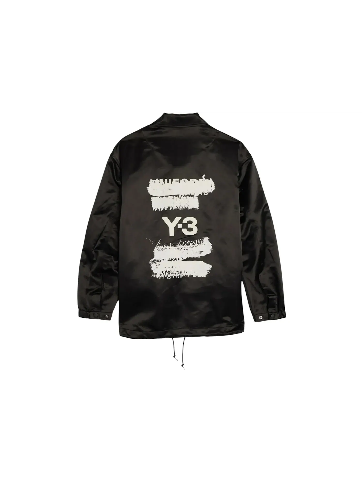 Мужская куртка с принтом Adidas x Y3 Graphic GFX Coach Jacket Adidas — изображение 1 из 1, черный