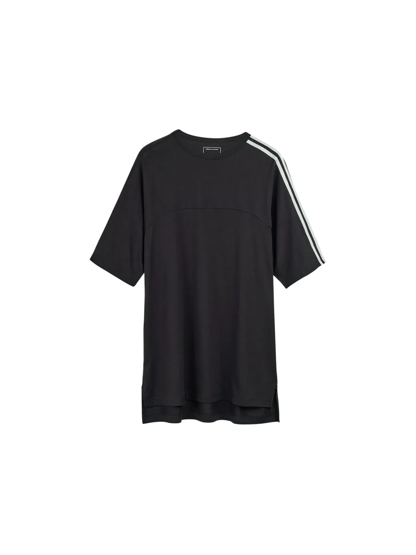 Мужская футболка с коротким рукавом Adidas Y-3 3-Stripes — изображение 1 из 1, черный