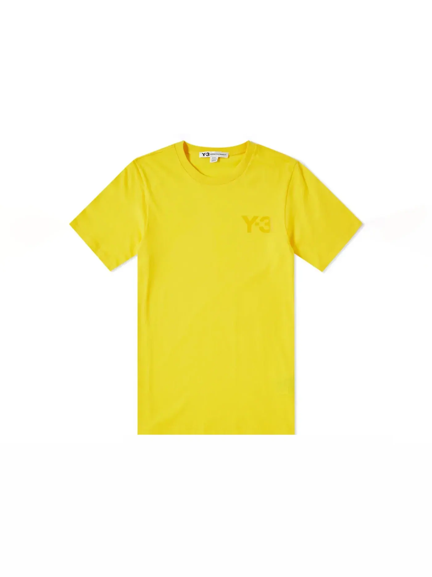 Мужская футболка с коротким рукавом Y-3 Classic LF Short Sleeve Tee Adidas — изображение 1 из 1, желтый