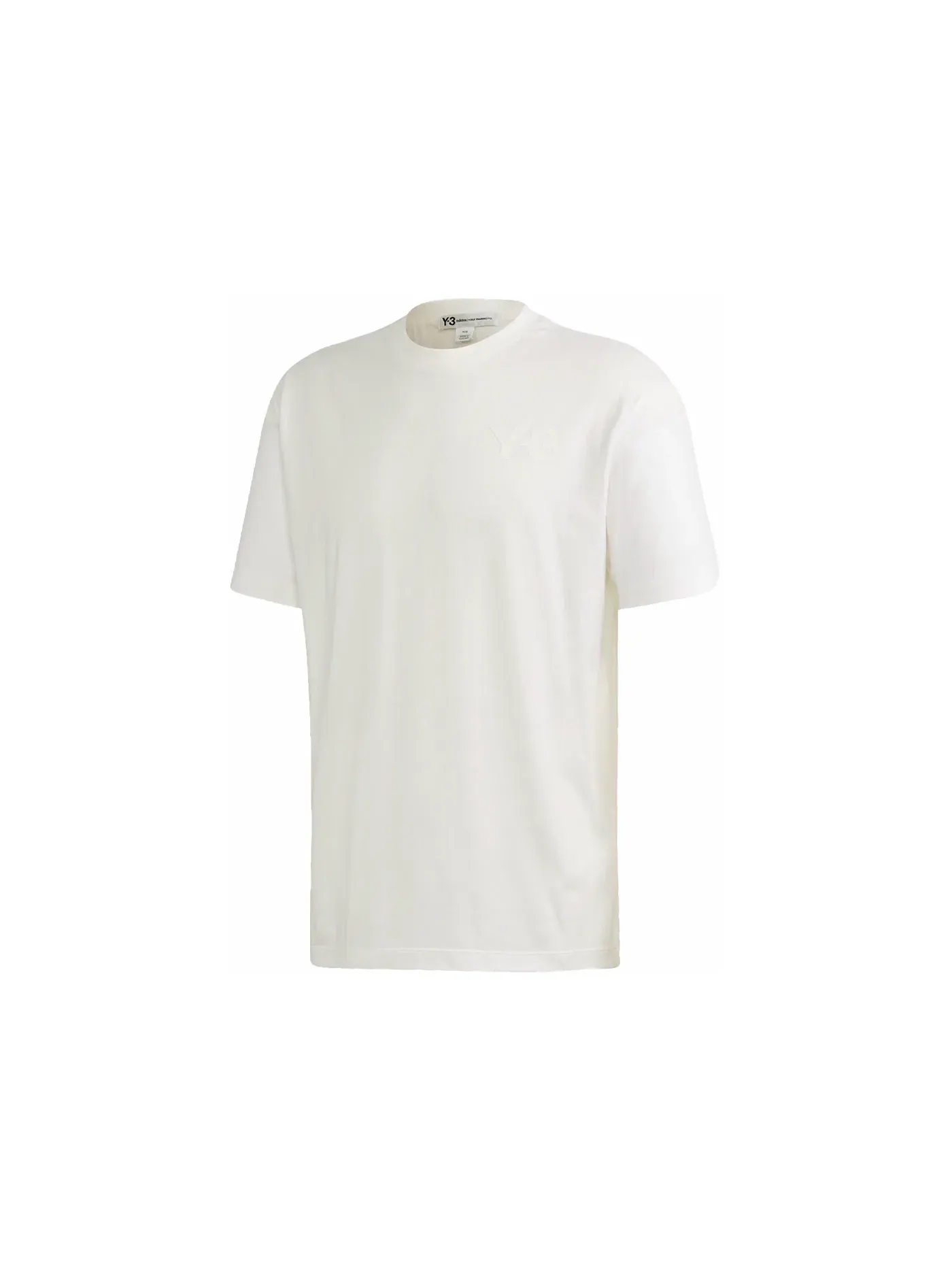 Мужская футболка с логотипом Y-3 Classic Logo Tee Adidas — изображение 1 из 1, белый/белый