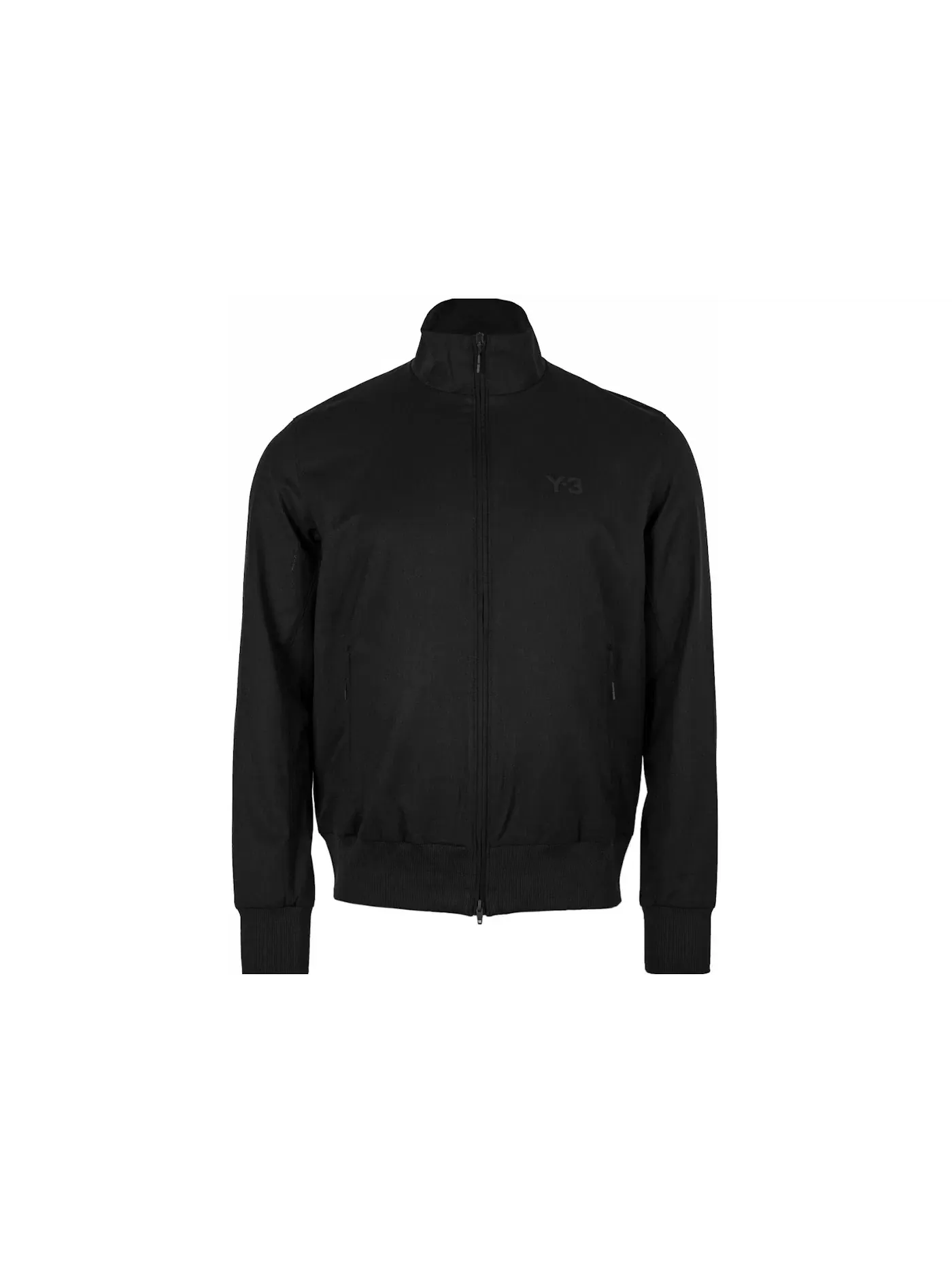 Мужская куртка из шерсти с логотипом Y-3 Classic Logo Wool Track Jacket Adidas — изображение 2 из 2, черный