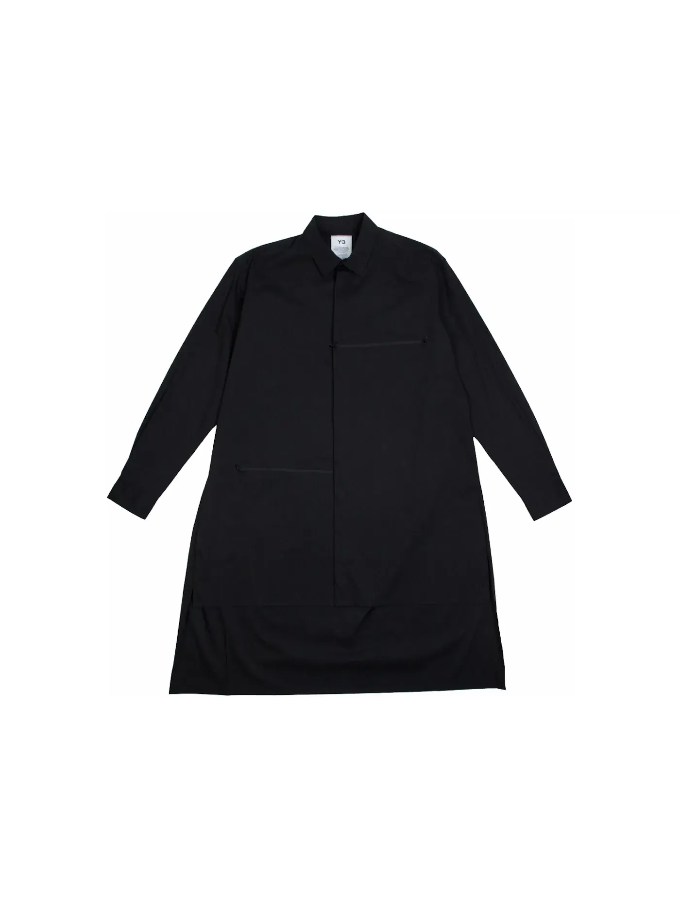 Мужская рубашка с длинным рукавом Y-3 Classic Adidas — изображение 1 из 1, черный