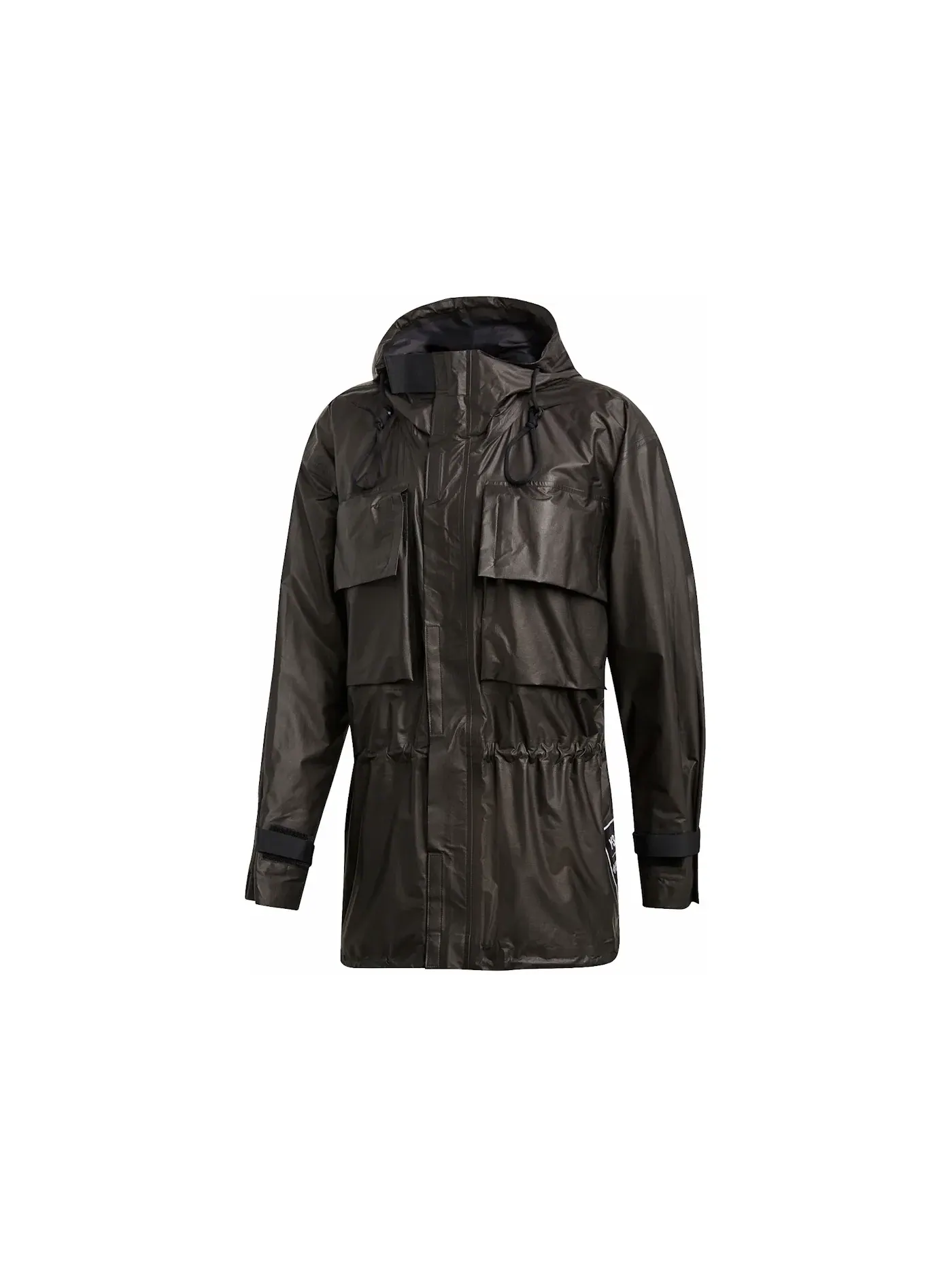 Мужская куртка с капюшоном Y-3 Gore Tex Hooded Utility Jacket Adidas — изображение 1 из 1, серый