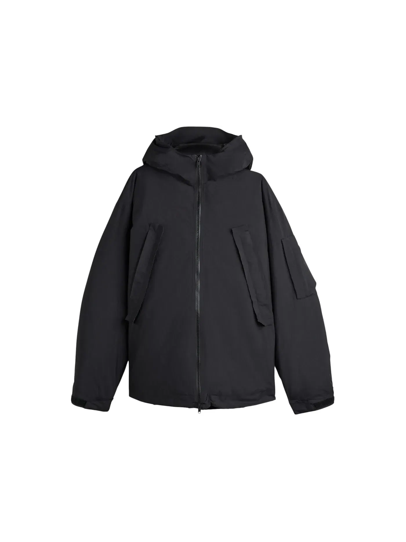 Мужская куртка с капюшоном и утеплителем Y-3 Gore-Tex Adidas — изображение 1 из 1, черный