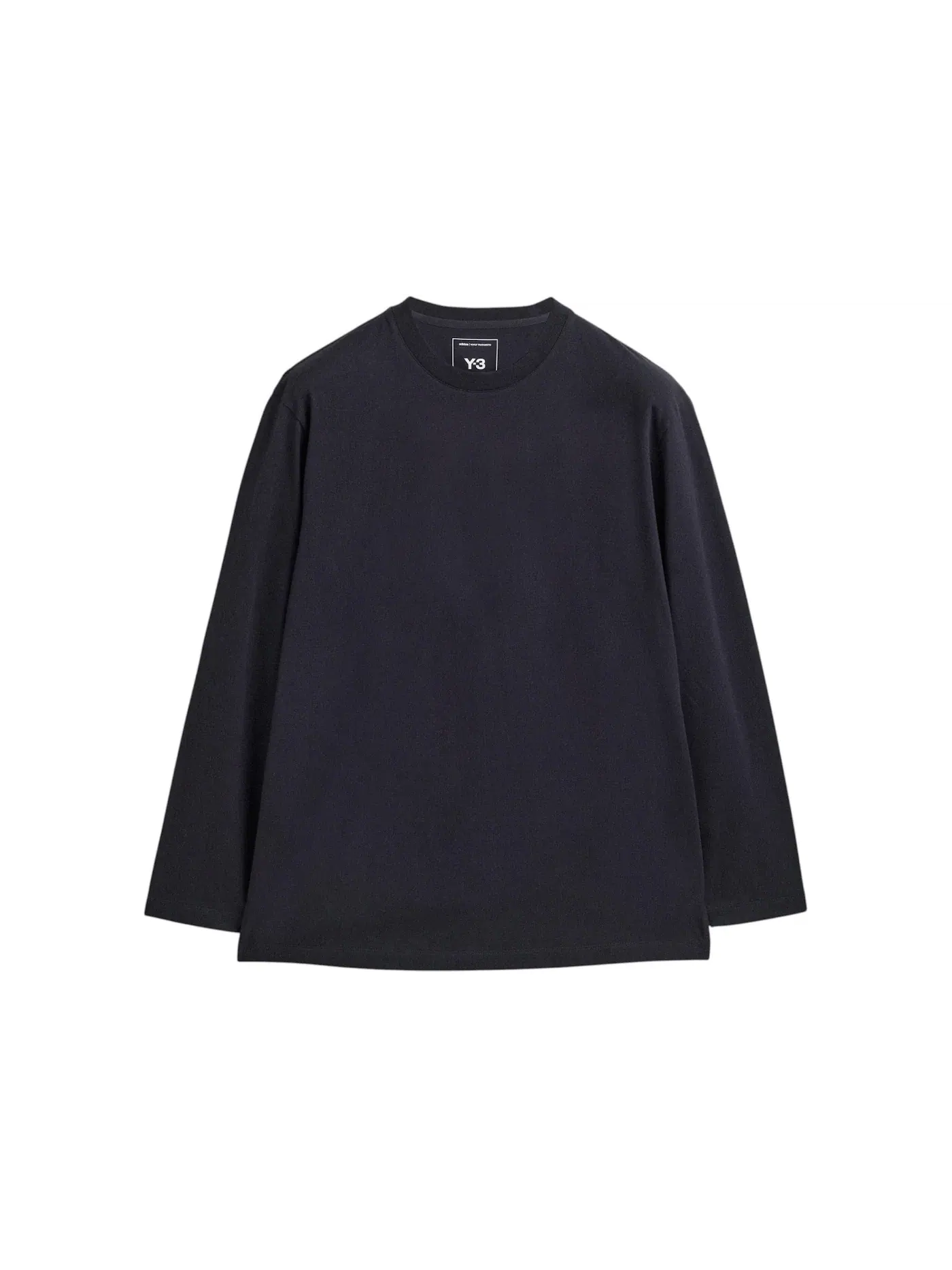 Мужская футболка с длинным рукавом Y-3 Graphic Tee Adidas — изображение 1 из 1, черный