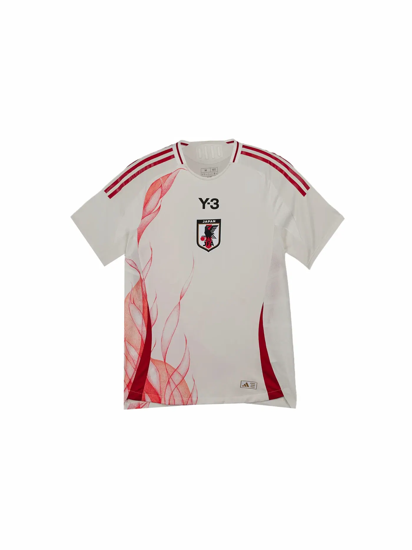 Мужская футболка с длинным рукавом Y-3 Japan Away Authentic Jersey Adidas — изображение 1 из 2, белый