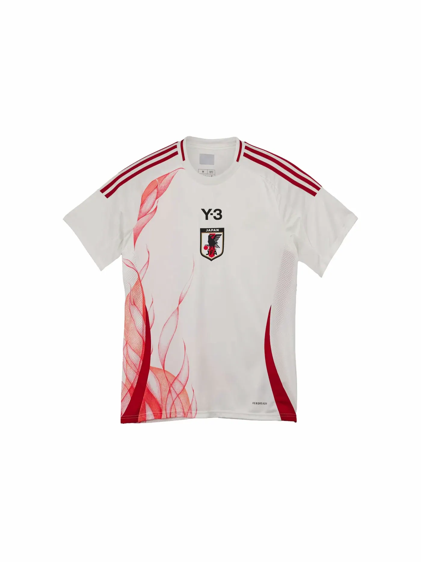 Мужская футболка с принтом Y-3 Japan Away Jersey Adidas — изображение 1 из 2, белый