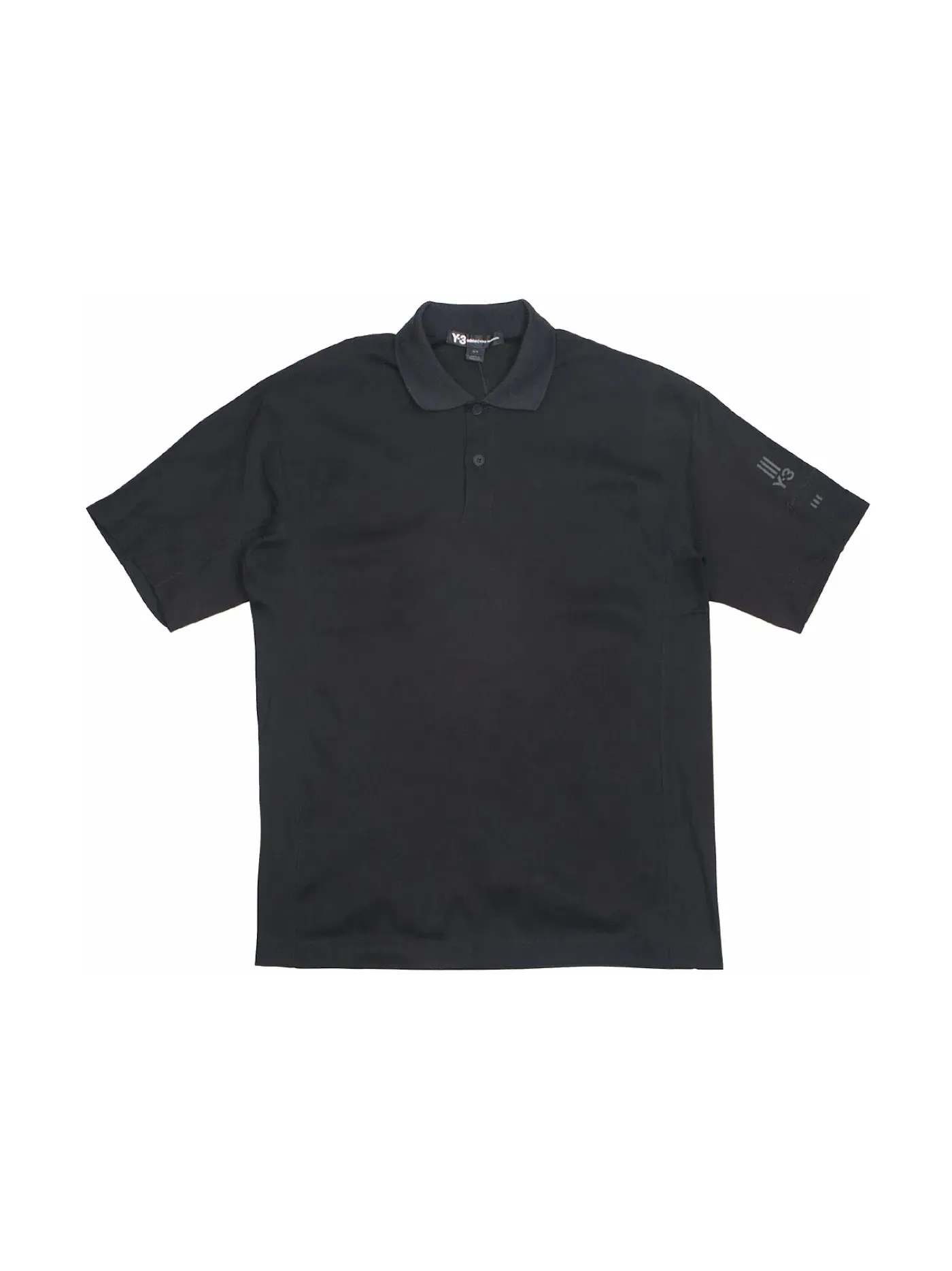 Мужское поло Y-3 New Classic Polo Adidas — изображение 1 из 1, черный