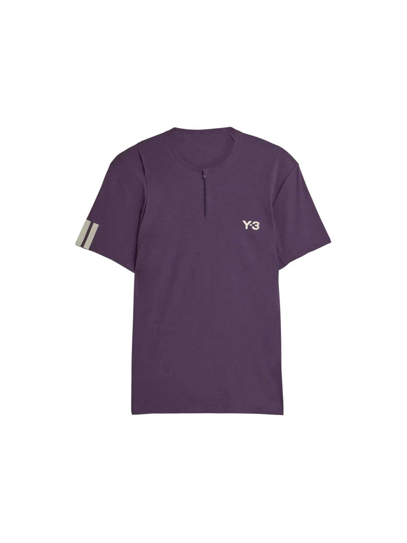 Мужская футболка с длинным рукавом Pro Freelift Zip Tee Adidas, Aurora Plum — изображение 1 из 1